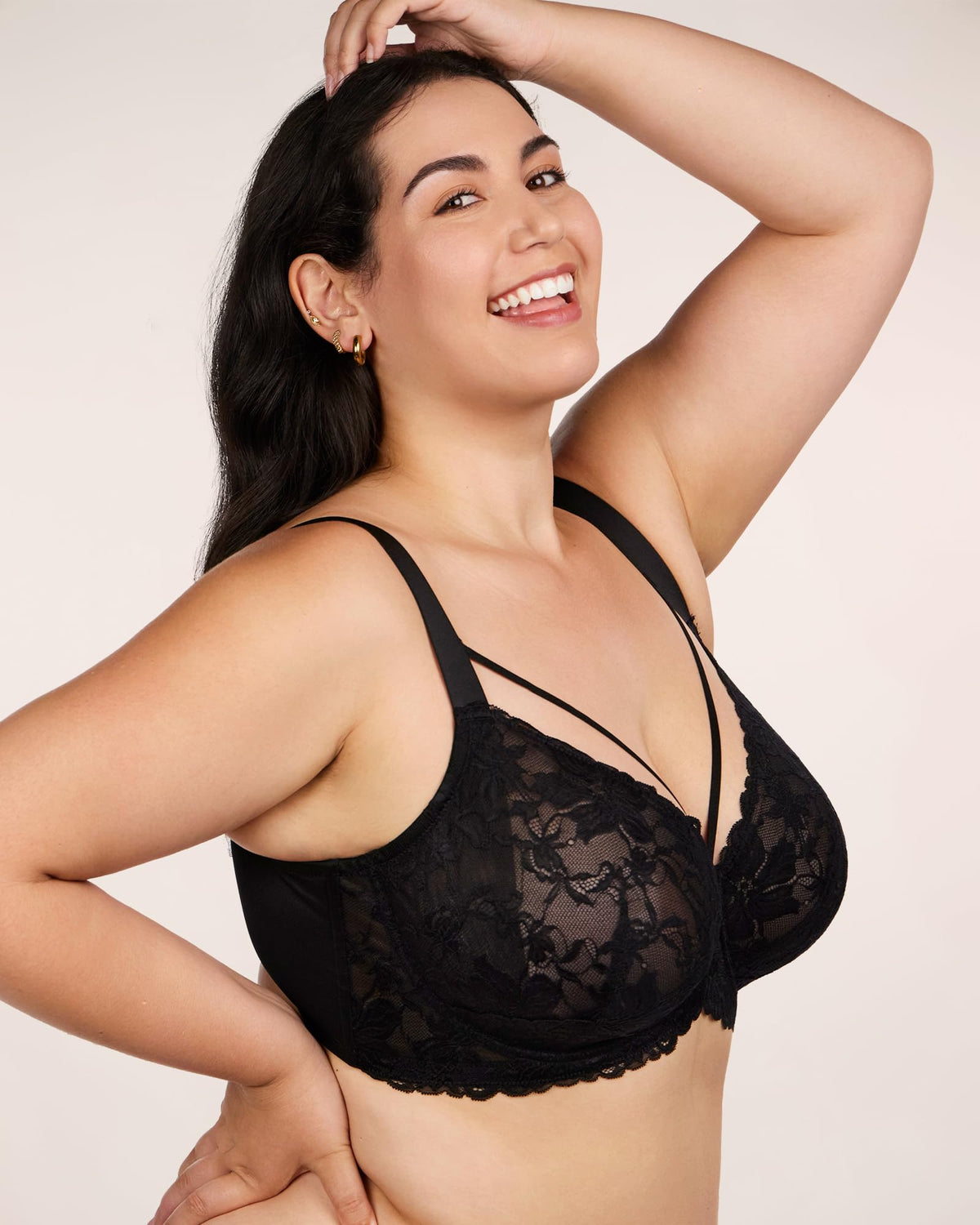 HSIA Minimizer Bras for Women Unlined Underwire Lace Bras for Large Breasts