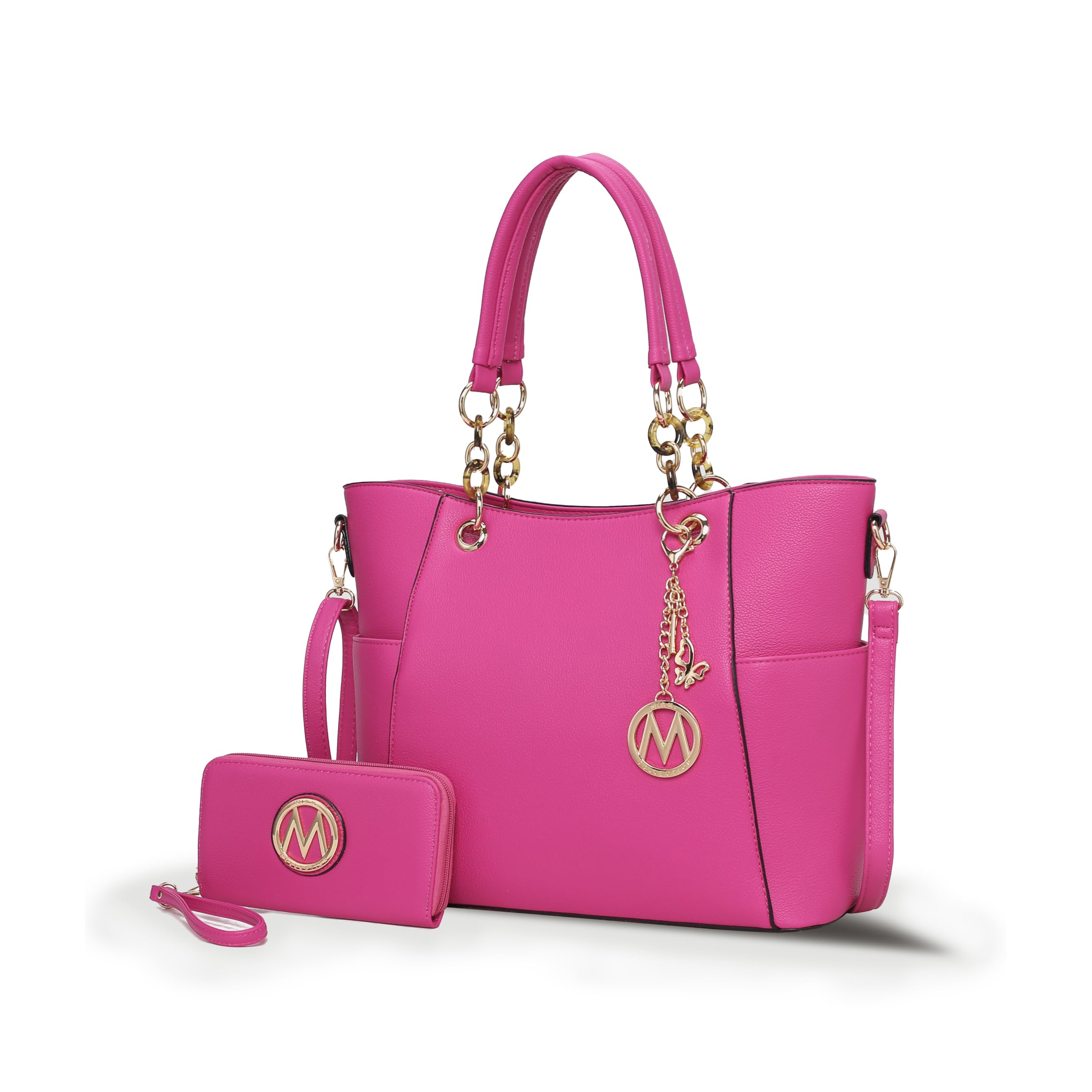 MKF Collection Tote Bag for Women | Vegan Leather Handbag Set with Wallet | Mia K | 87 Colors & Styles