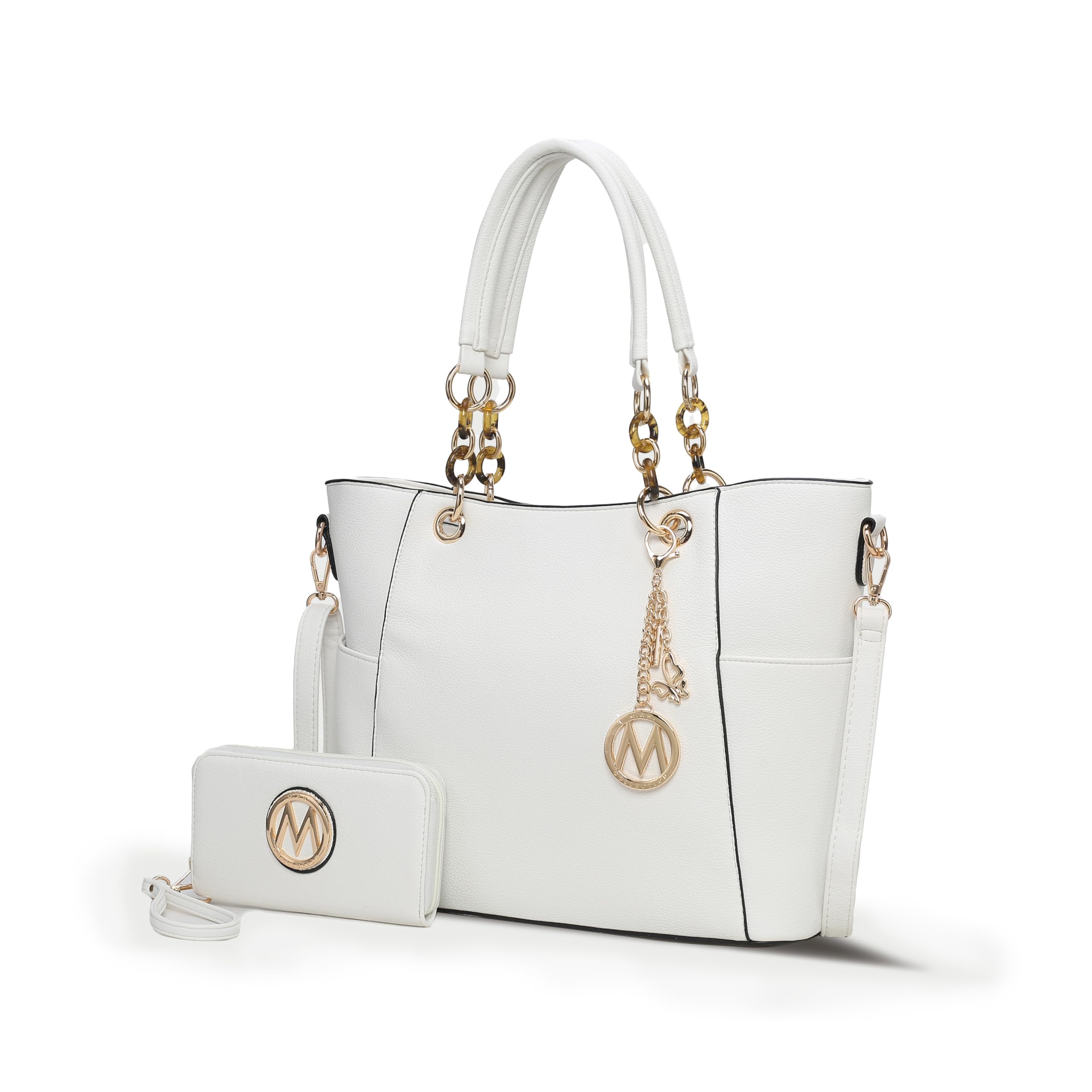 MKF Collection Tote Bag for Women | Vegan Leather Handbag Set with Wallet | Mia K | 87 Colors & Styles
