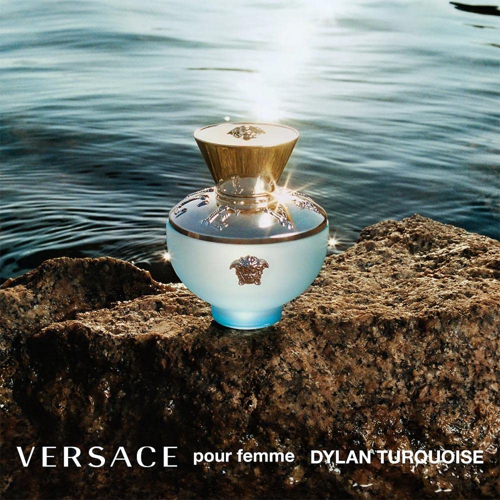 Versace Dylan Turquoise Pour Femme Eau de Toilette | 3.4 oz | Women's Designer Fragrance