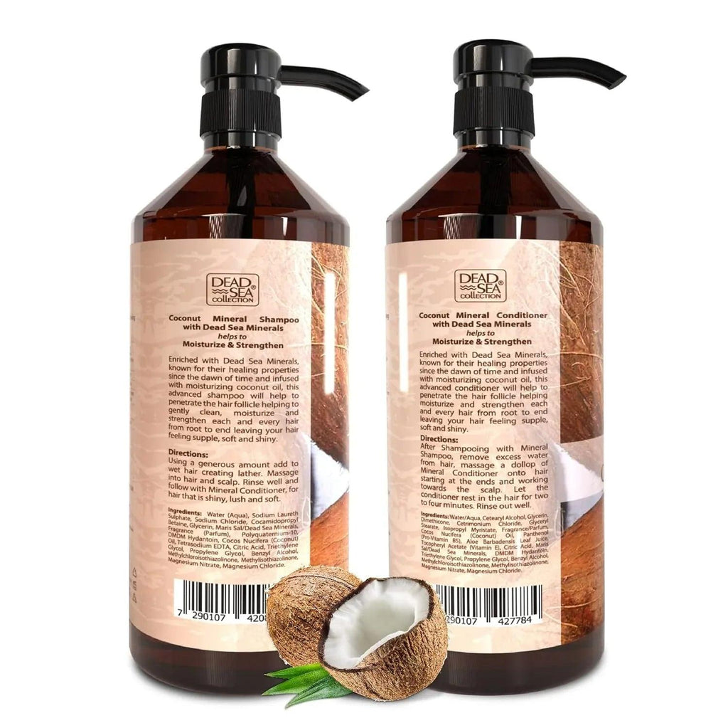 Dead Sea Minerals Shampoo & Conditioner Set - Dazzling Beauty Solution