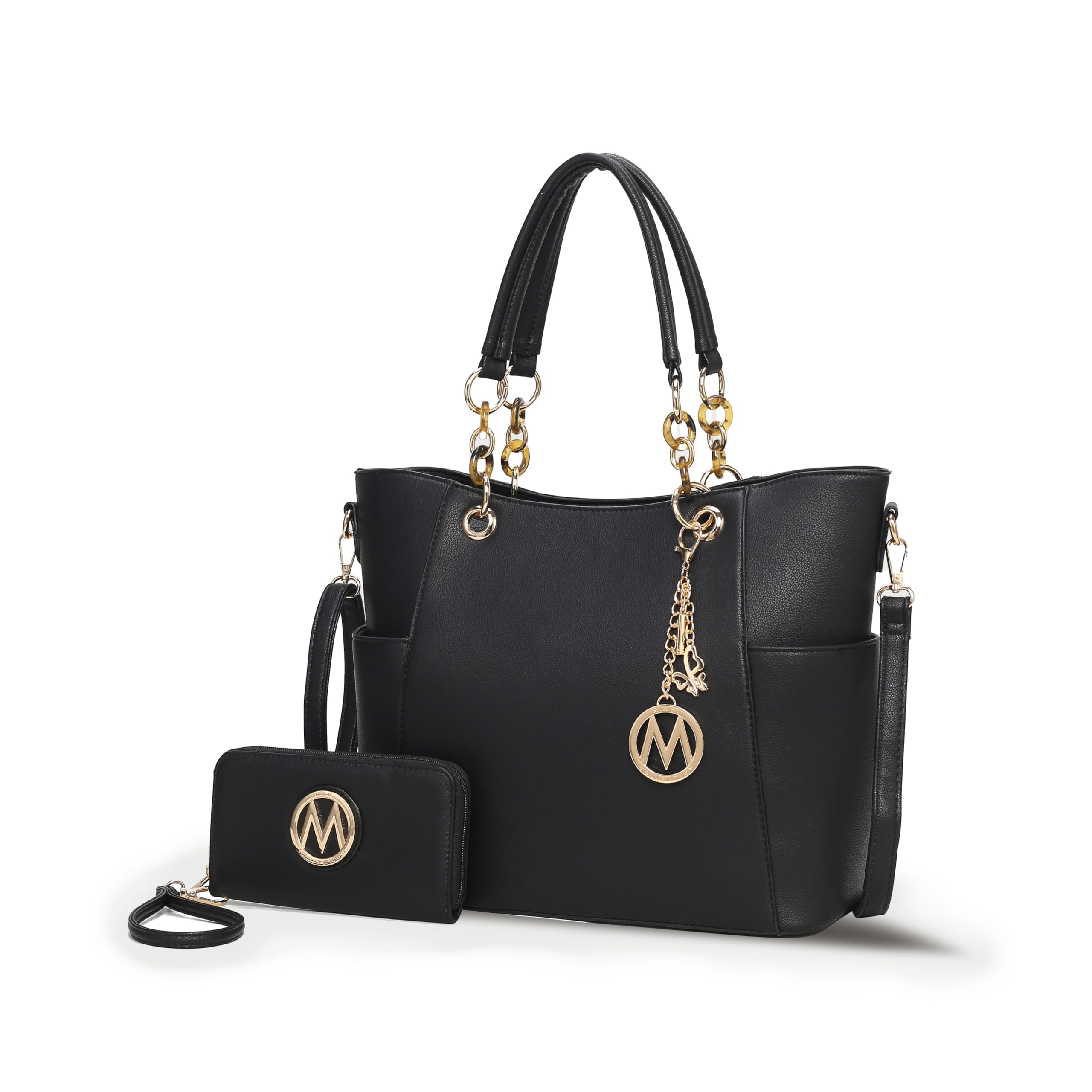 MKF Collection Tote Bag for Women | Vegan Leather Handbag Set with Wallet | Mia K | 87 Colors & Styles