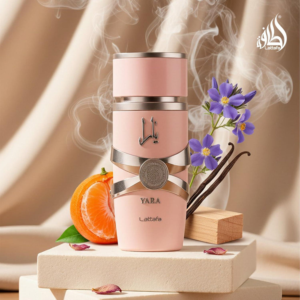 Lattafa Yara Eau de Parfum | 3.4 oz / 100ml | Vanilla Gourmand Floral | Women's Fragrance