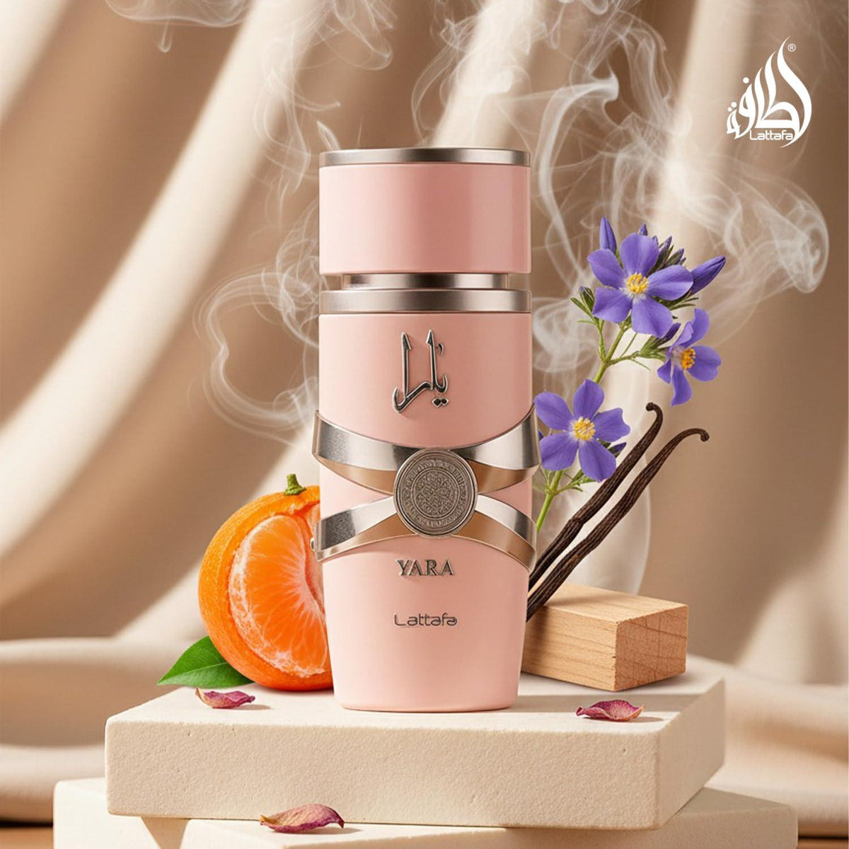 Lattafa Yara Eau de Parfum | 3.4 oz / 100ml | Vanilla Gourmand Floral | Women's Fragrance