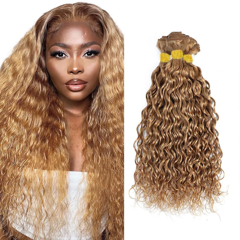 YOUNGHANN Brazilian P4/613 Body Wave Human Hair Bundles – Highlight Blonde Virgin Hair
