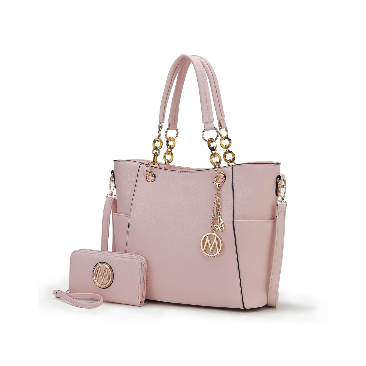MKF Collection Tote Bag for Women | Vegan Leather Handbag Set with Wallet | Mia K | 87 Colors & Styles
