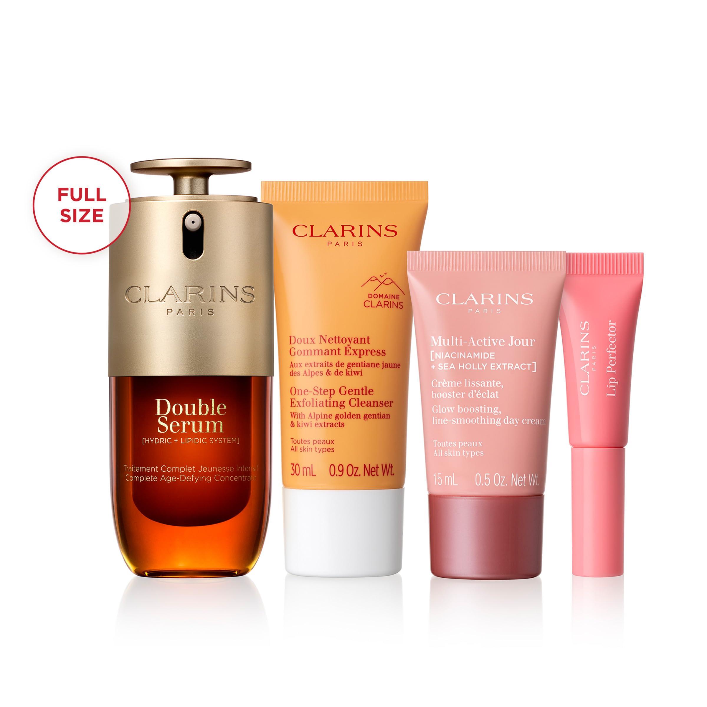 Clarins Smooth & Glow Starter Set - 5-Piece Luxury Skincare Collection