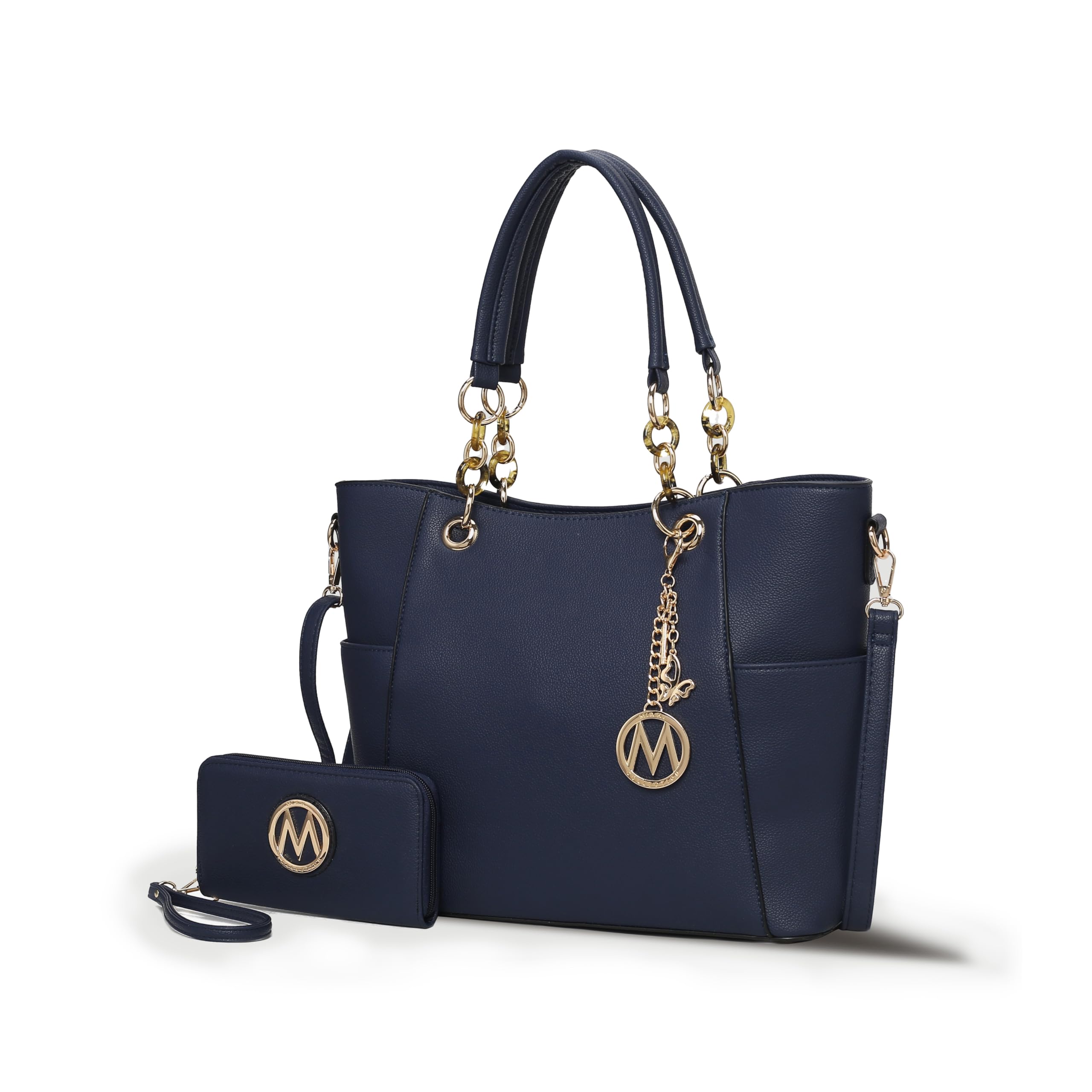 MKF Collection Tote Bag for Women | Vegan Leather Handbag Set with Wallet | Mia K | 87 Colors & Styles