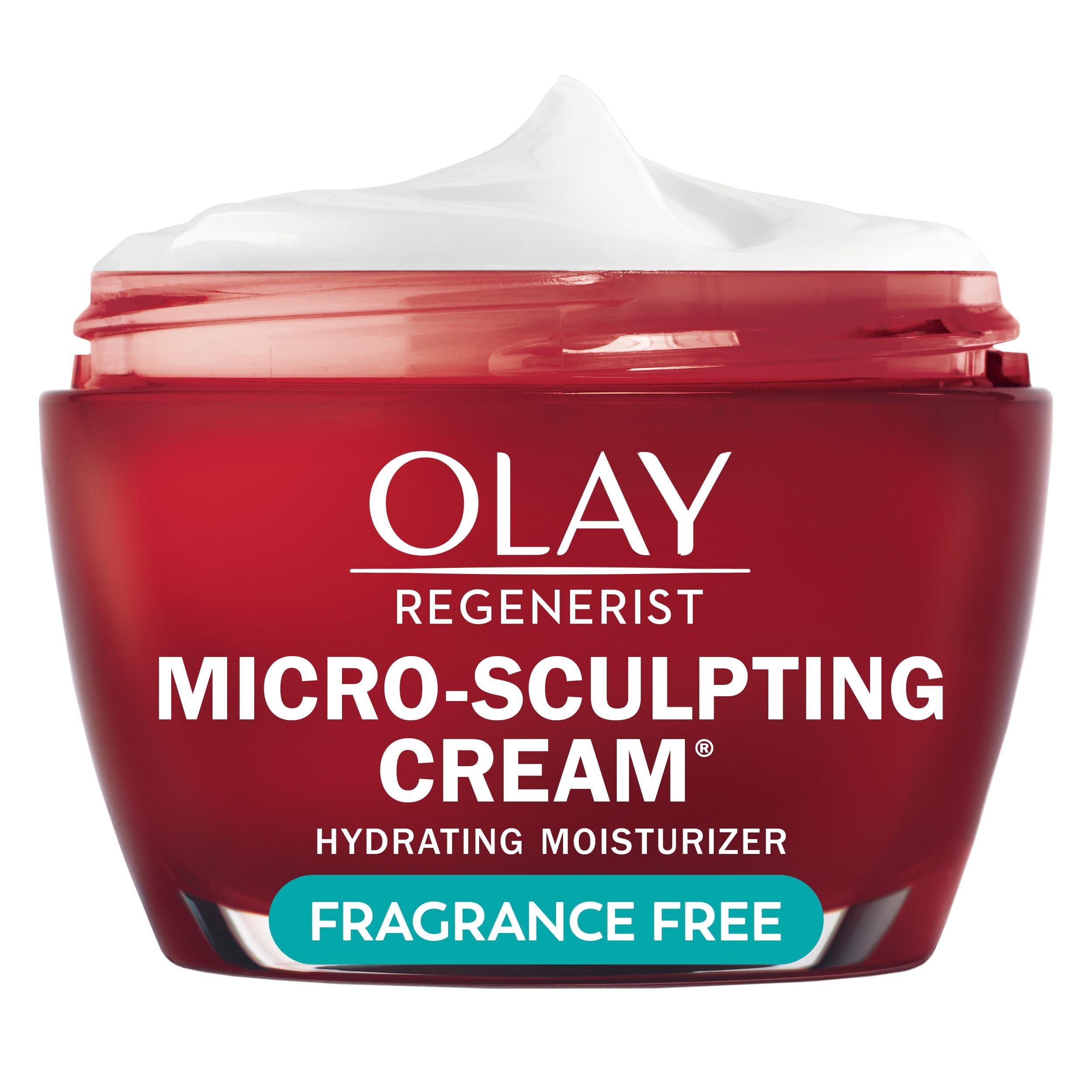 Olay Regenerist Micro-Sculpting Cream - Anti-Aging Face Moisturizer 3-Pack