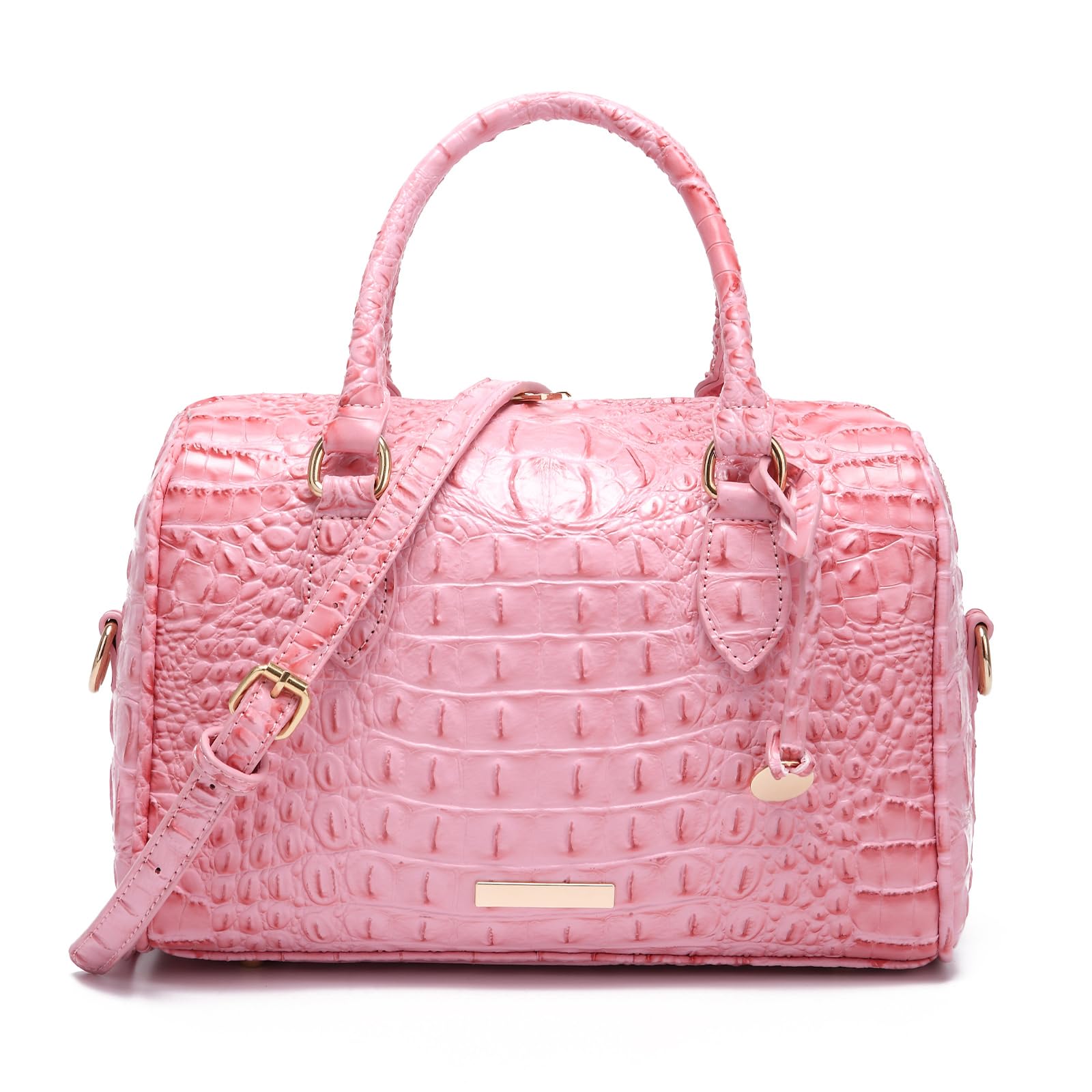 Women's Crocodile-Embossed Tote Bag | Vegan Leather Crossbody Purse | 23 Colors