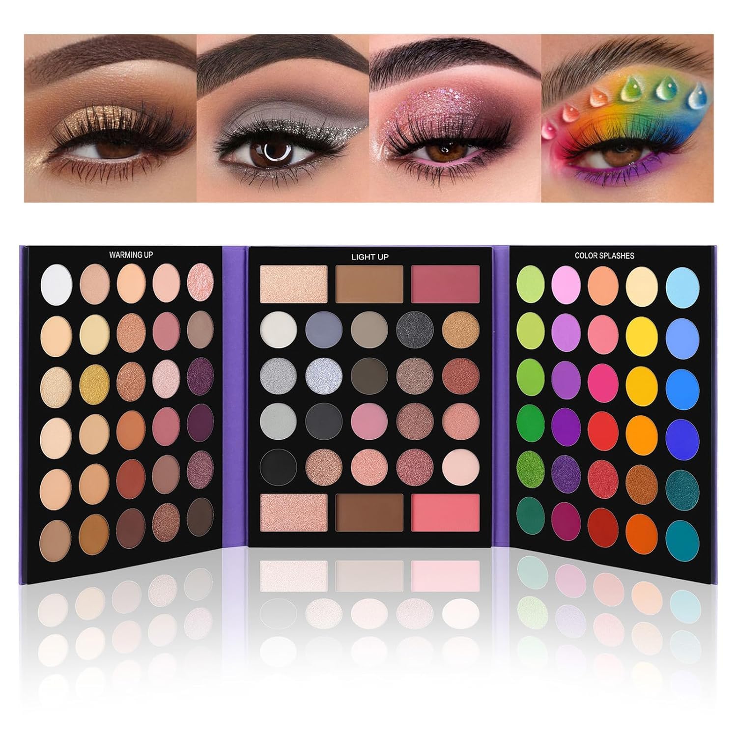 UCANBE 86-Shade Eyeshadow Palette – Ultra Pigmented Matte & Shimmer Makeup Set