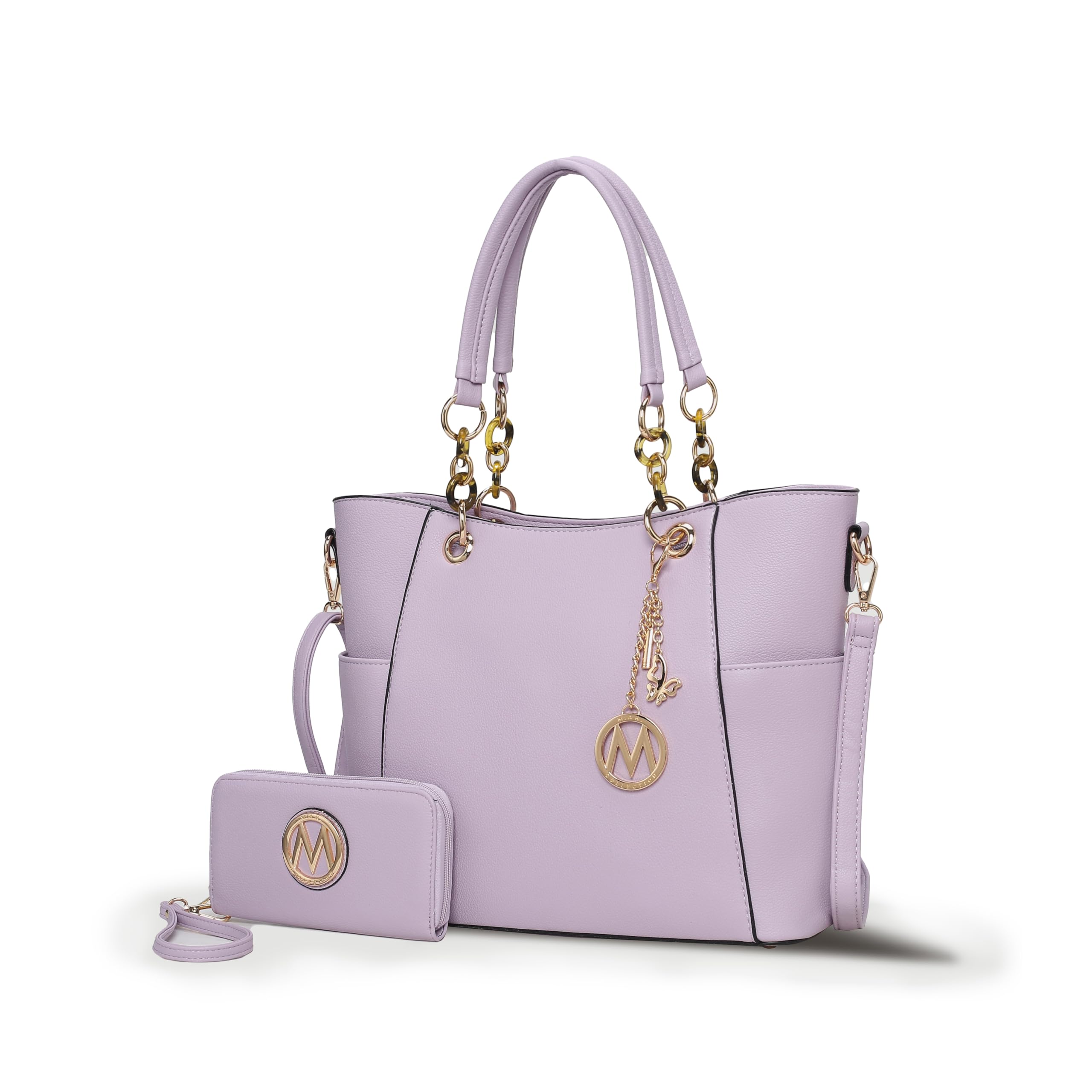 MKF Collection Tote Bag for Women | Vegan Leather Handbag Set with Wallet | Mia K | 87 Colors & Styles