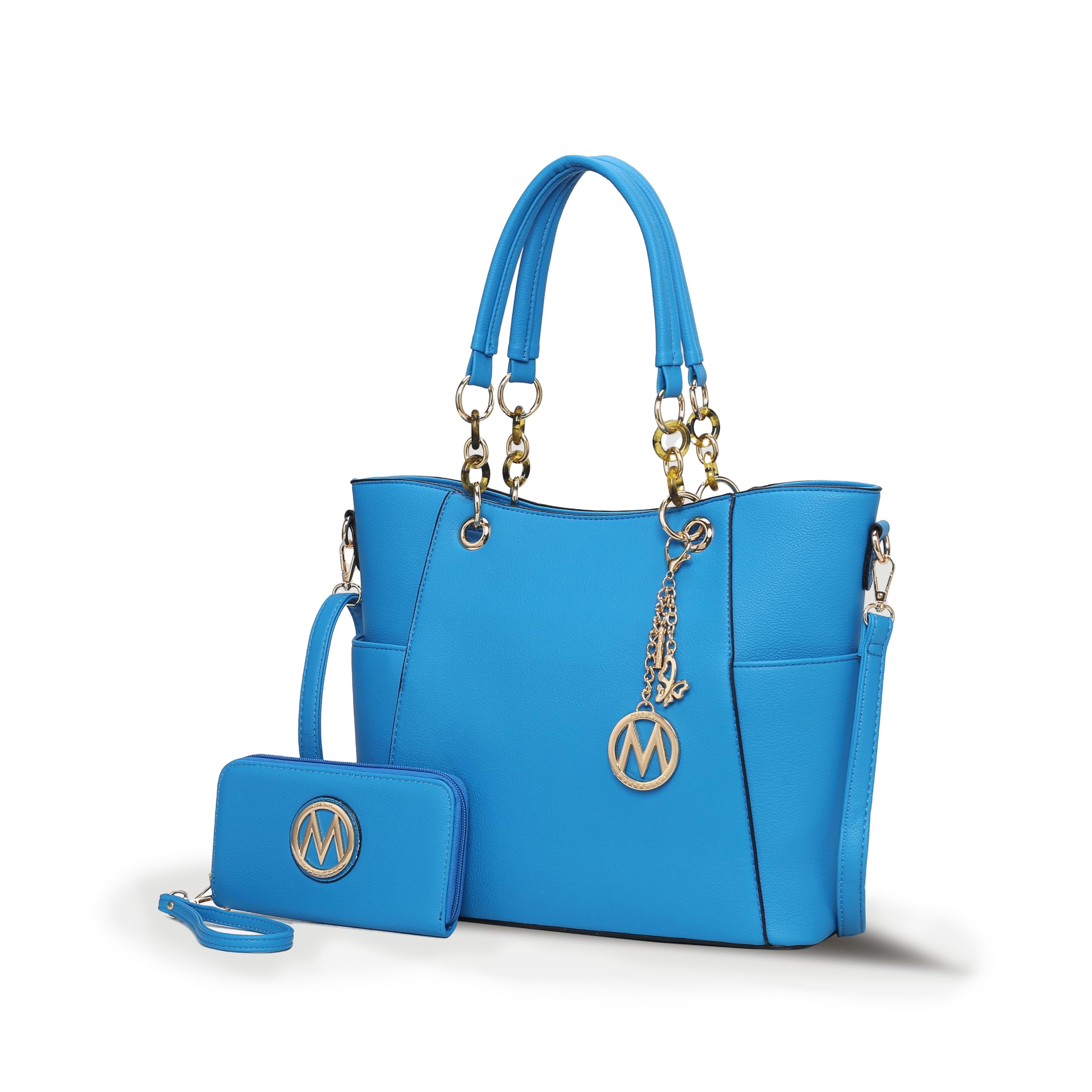 MKF Collection Tote Bag for Women | Vegan Leather Handbag Set with Wallet | Mia K | 87 Colors & Styles