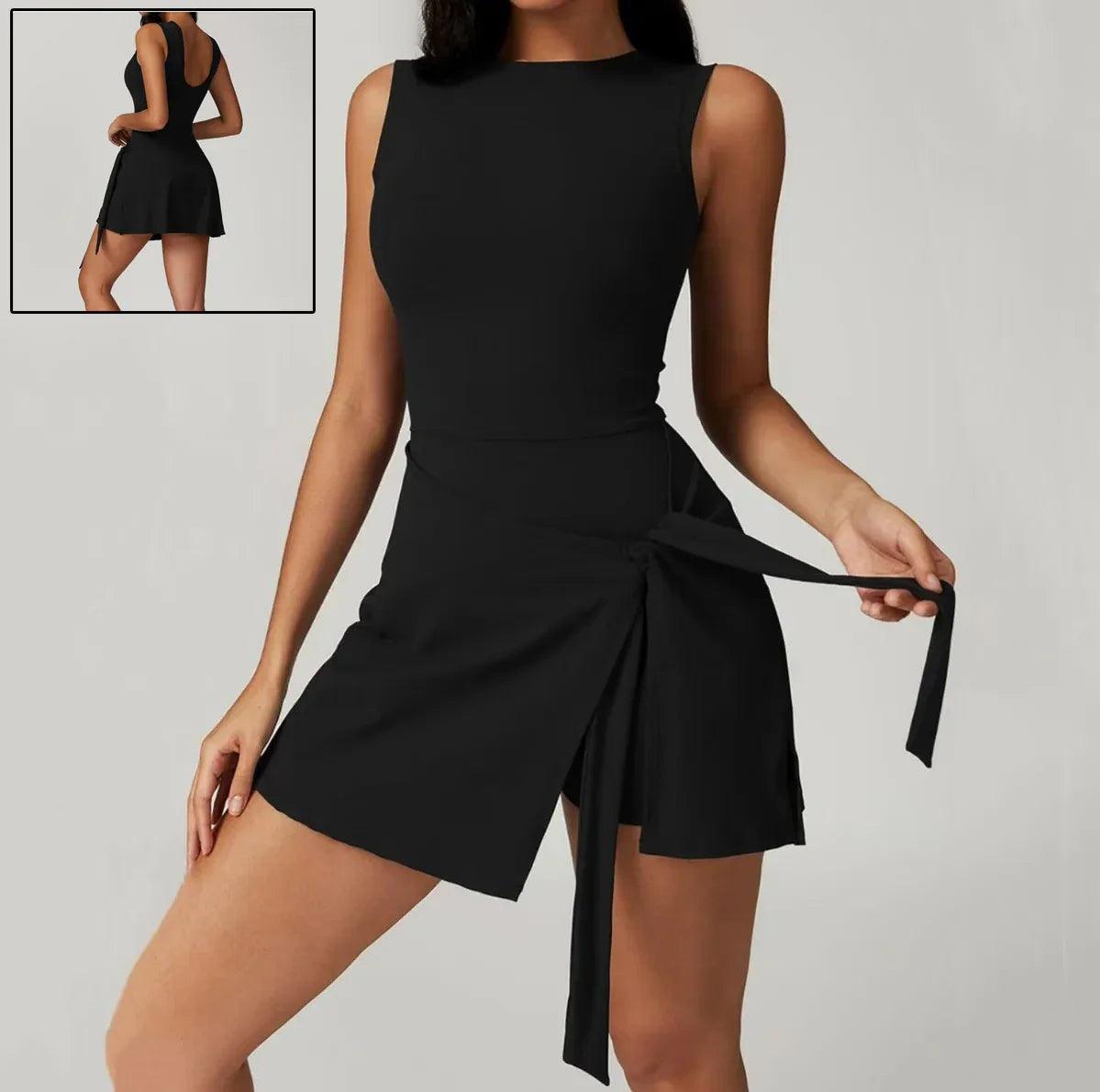 Women’s Sleeveless Yoga Romper – One-Piece Workout Jumpsuit - Dazzling Beauty Solution