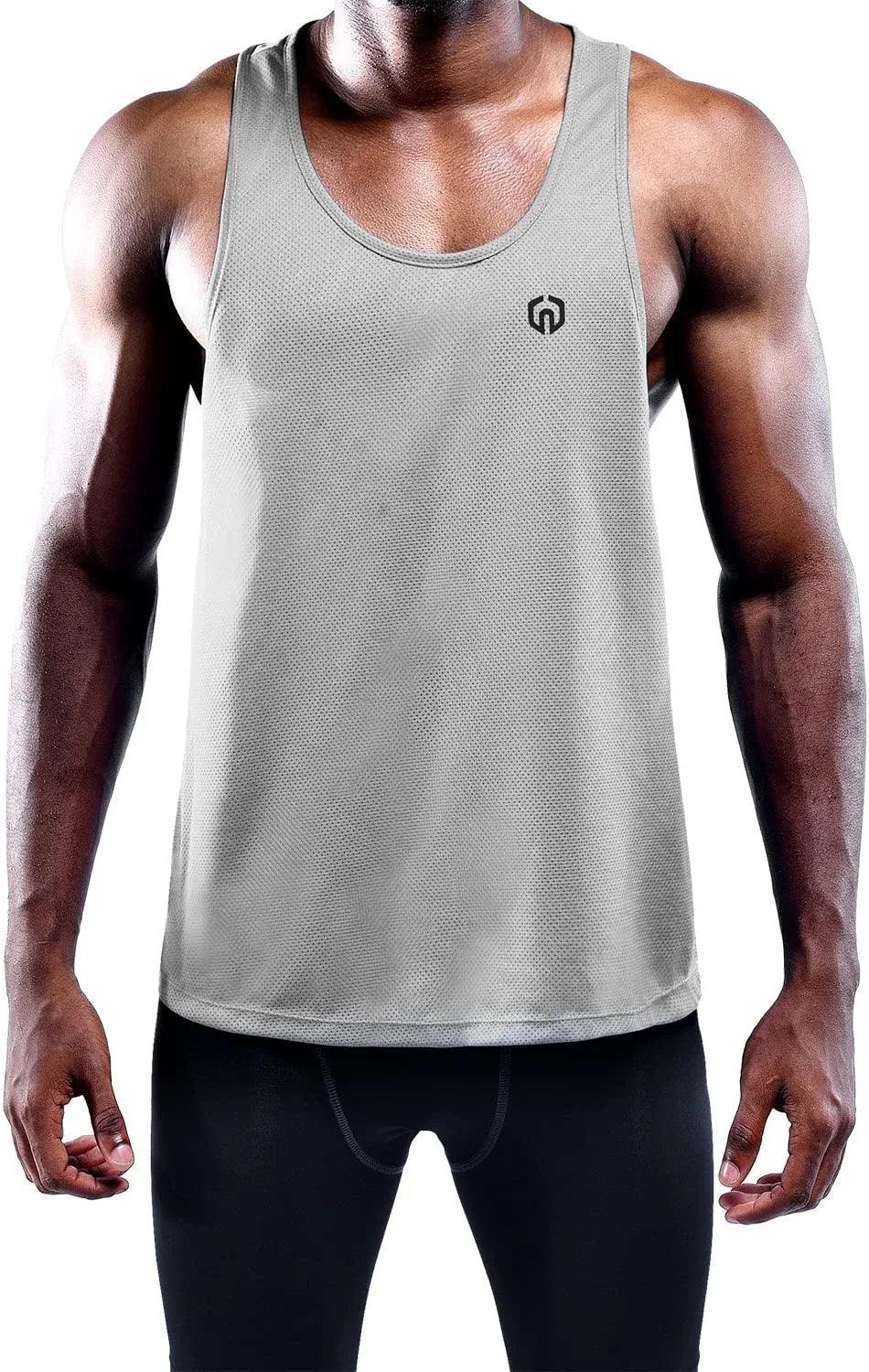 Men'S 3 Pack Dry Fit Y-Back Muscle Tank Top - Dazzling Beauty Solution