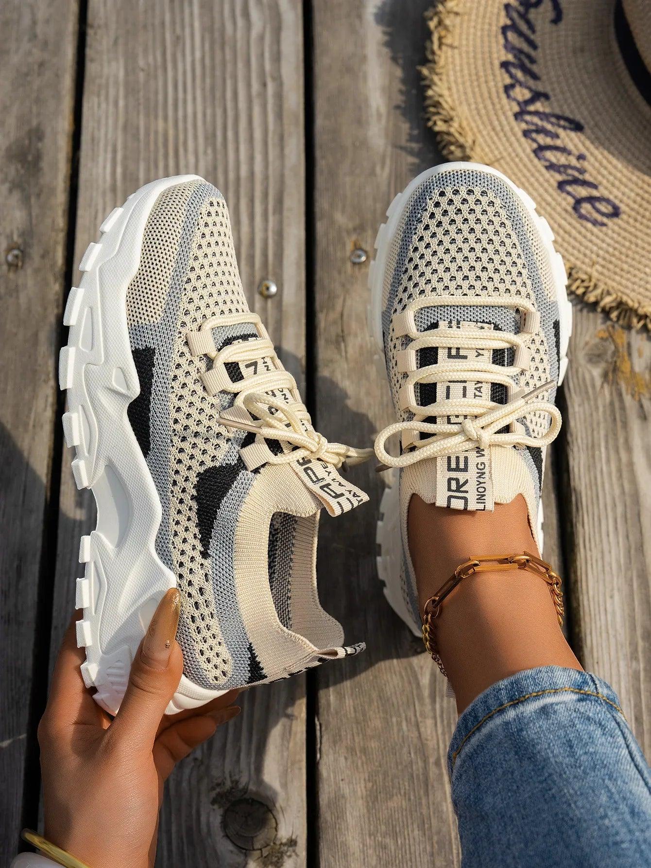 Women’s Breathable Mesh Sneakers for Walking and Running - Dazzling Beauty Solution