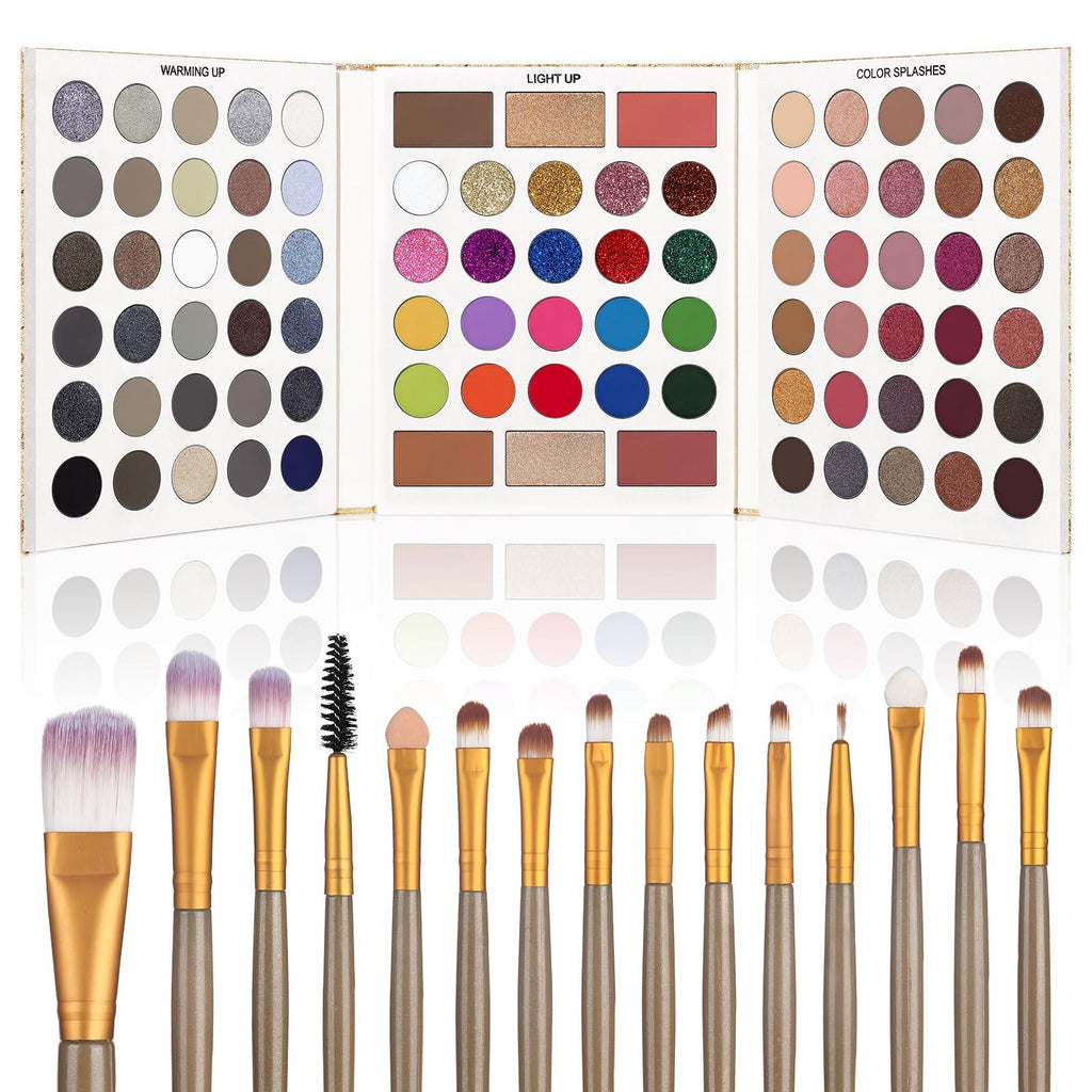 UCANBE 86-Shade Eyeshadow Palette – Ultra Pigmented Matte & Shimmer Makeup Set
