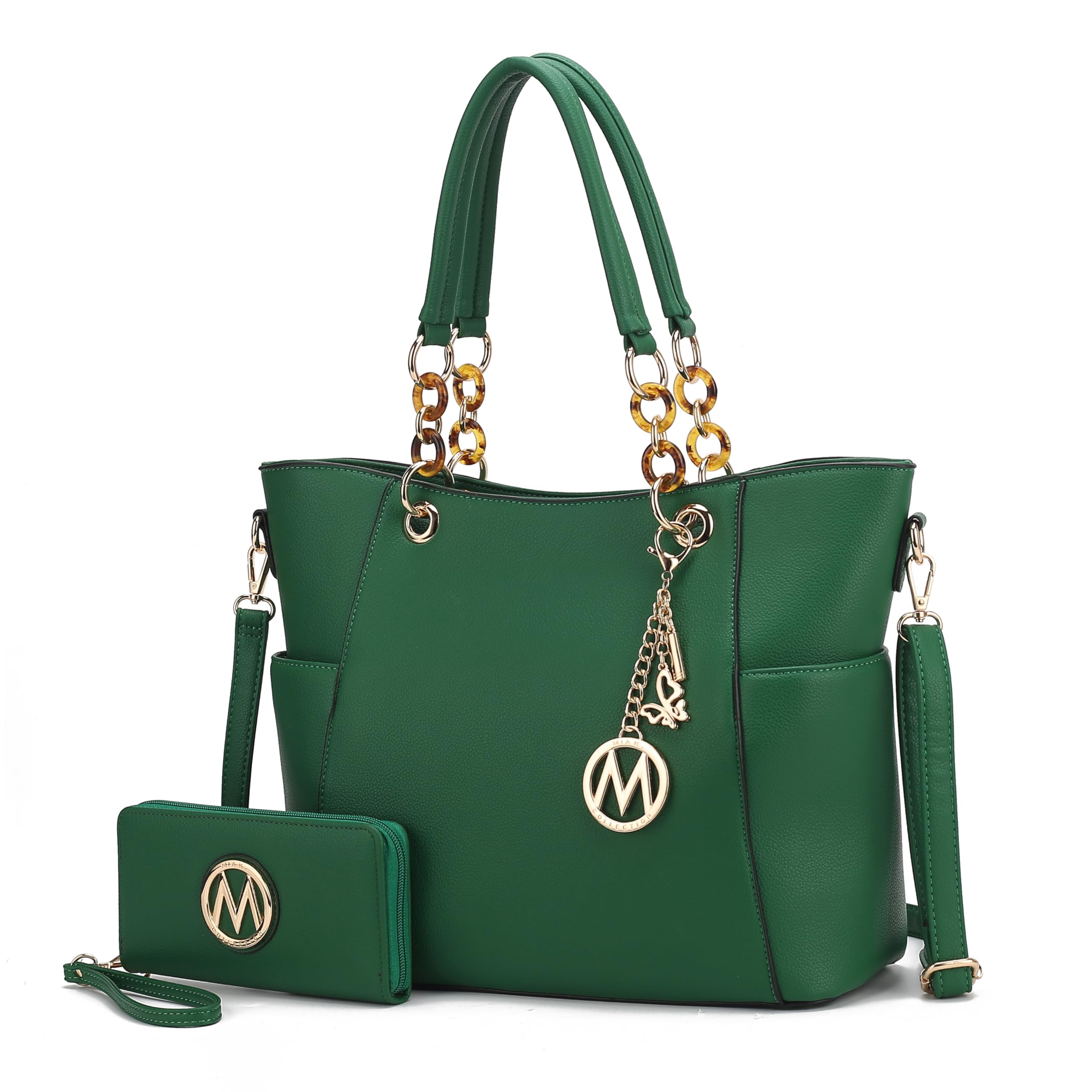 MKF Collection Tote Bag for Women | Vegan Leather Handbag Set with Wallet | Mia K | 87 Colors & Styles