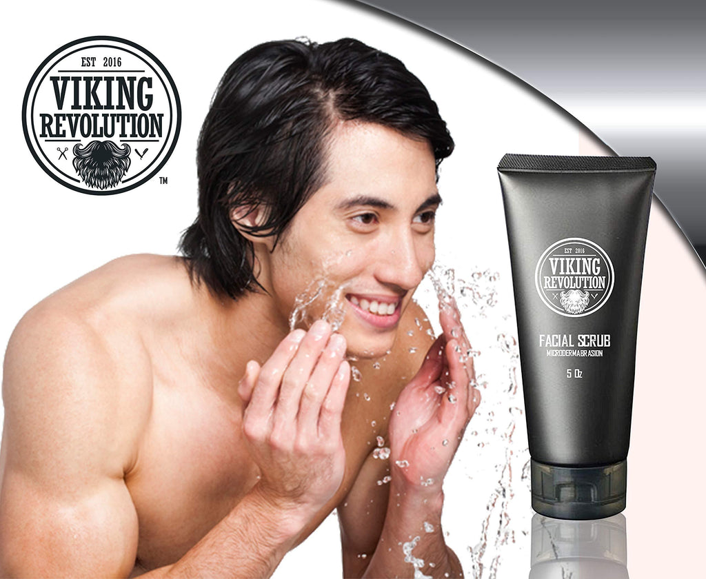 Microdermabrasion Face Scrub for Men – Exfoliating Face Wash & Cleanser