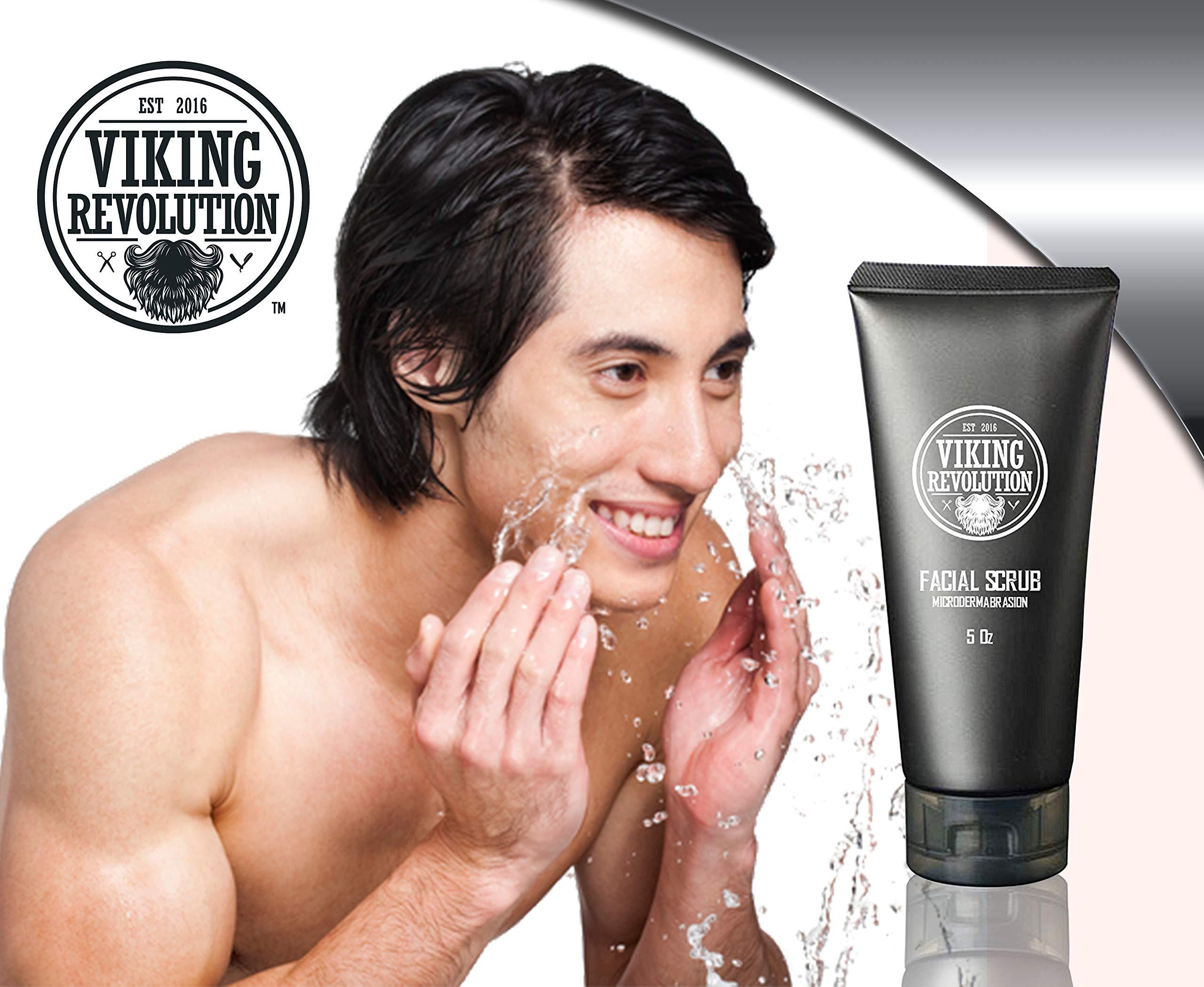 Microdermabrasion Face Scrub for Men – Exfoliating Face Wash & Cleanser