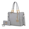 MKF Collection Tote Bag for Women | Vegan Leather Handbag Set with Wallet | Mia K | 87 Colors & Styles