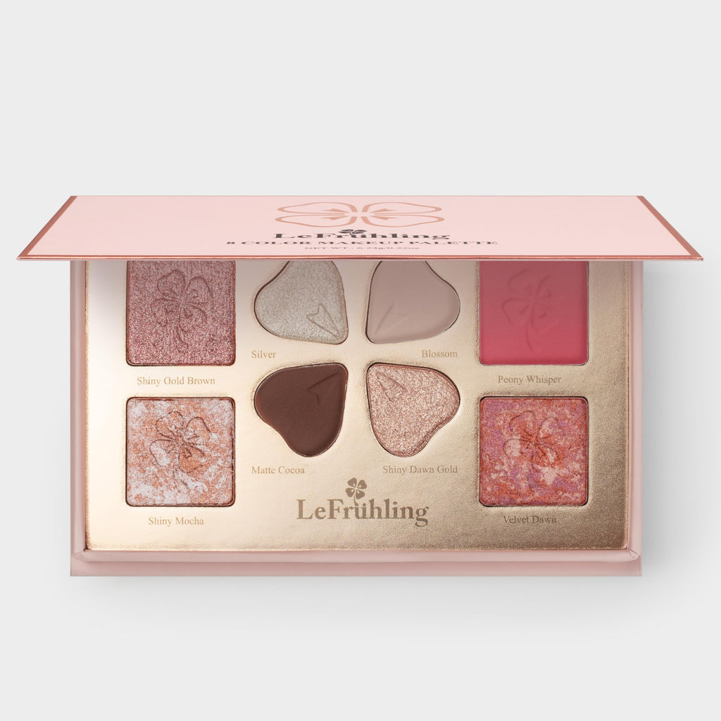 LeFrühling All-in-One Baked Makeup Palette | Bronzer, Blush, Highlighter & Eyeshadow