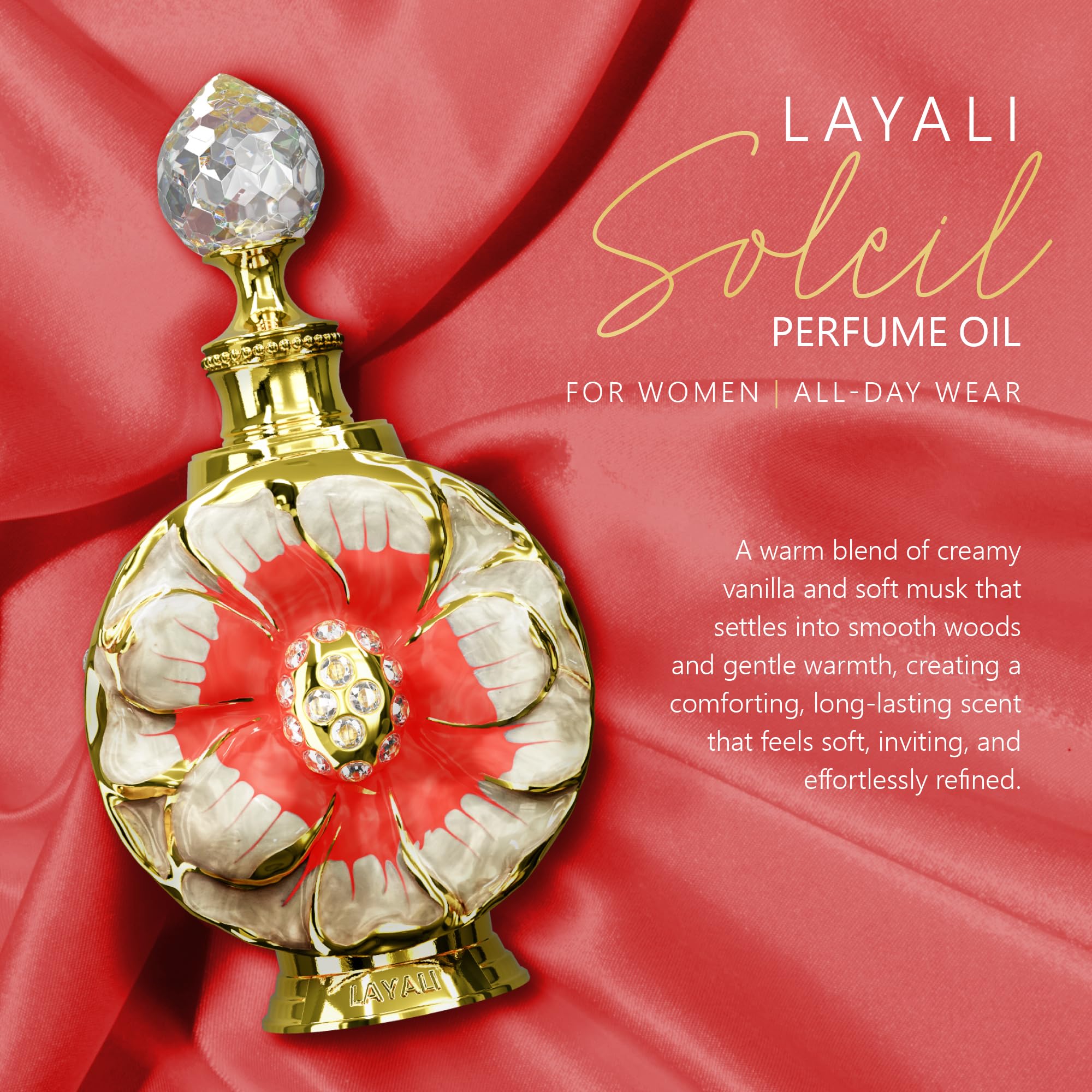 Swiss Arabian Concentrated Perfume Oil | Alcohol-Free Attar | 9 Scents | Layali, Jamilia & More