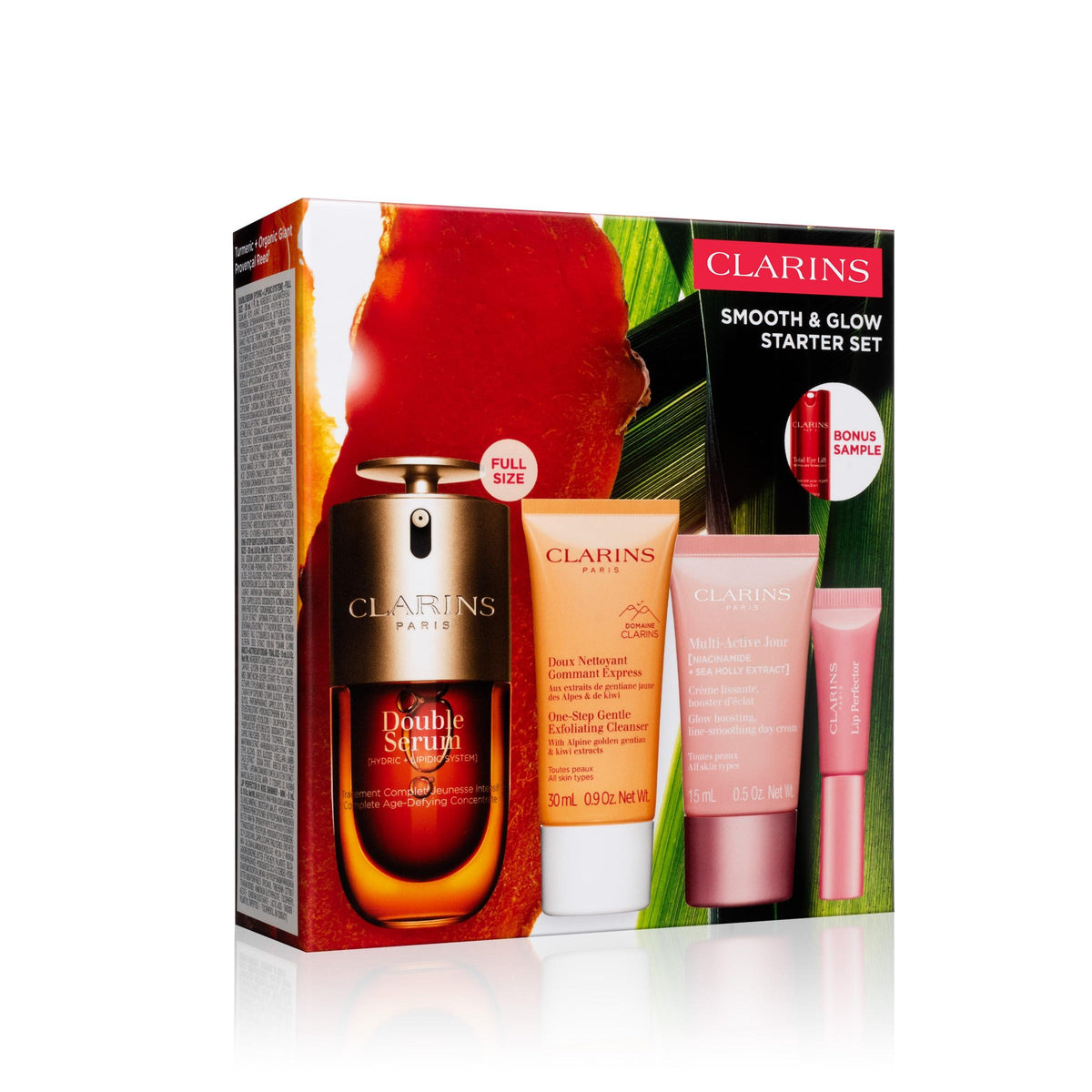 Clarins Smooth & Glow Starter Set - 5-Piece Luxury Skincare Collection