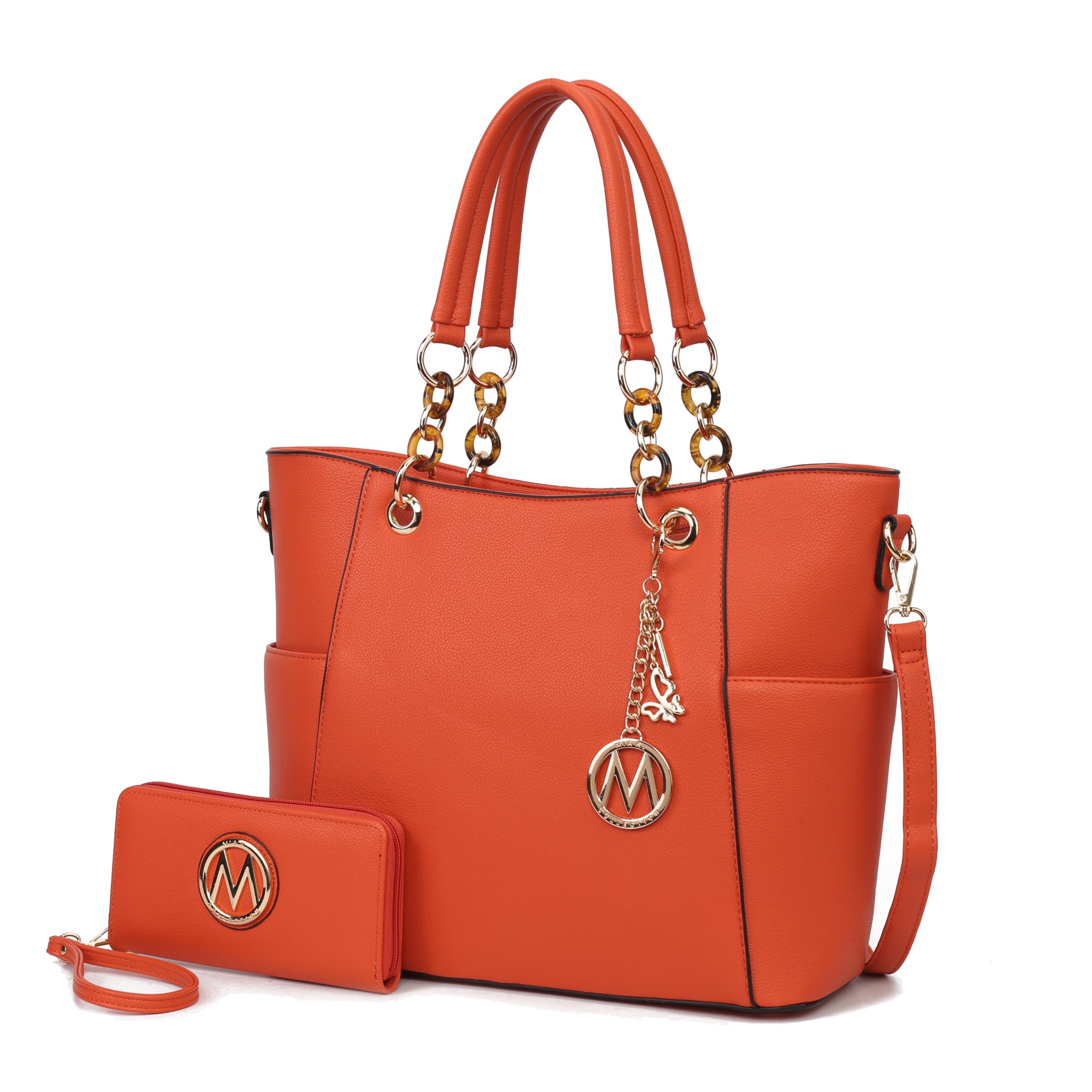 MKF Collection Tote Bag for Women | Vegan Leather Handbag Set with Wallet | Mia K | 87 Colors & Styles