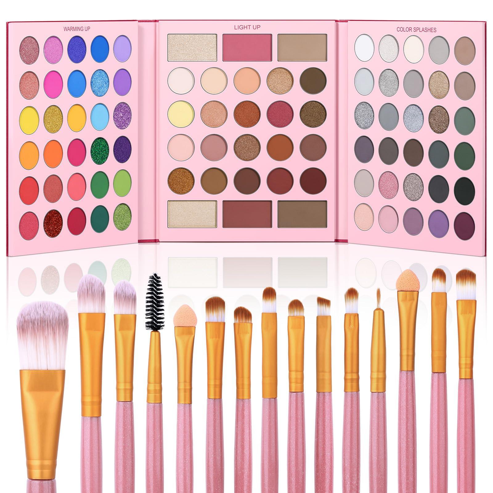 UCANBE 86-Shade Eyeshadow Palette – Ultra Pigmented Matte & Shimmer Makeup Set
