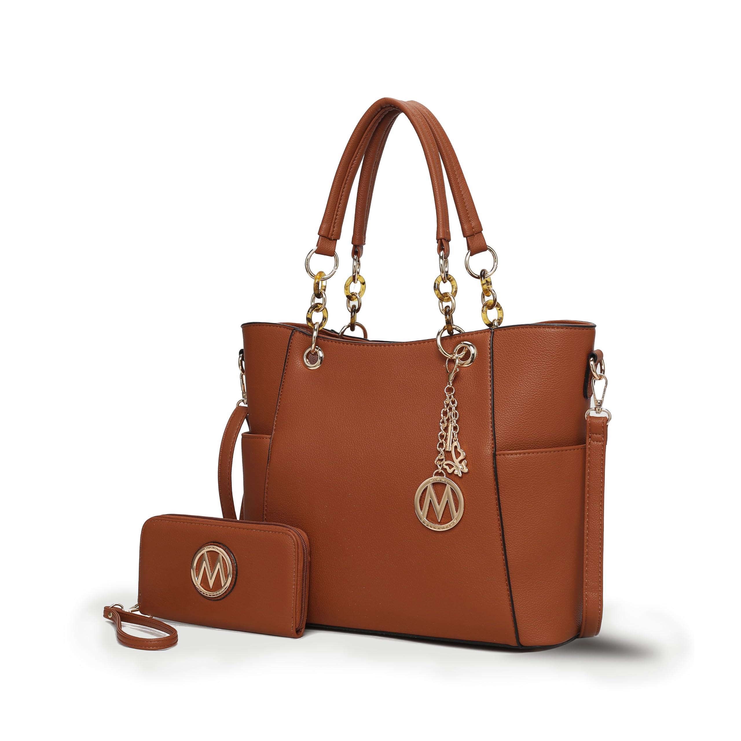 MKF Collection Tote Bag for Women | Vegan Leather Handbag Set with Wallet | Mia K | 87 Colors & Styles