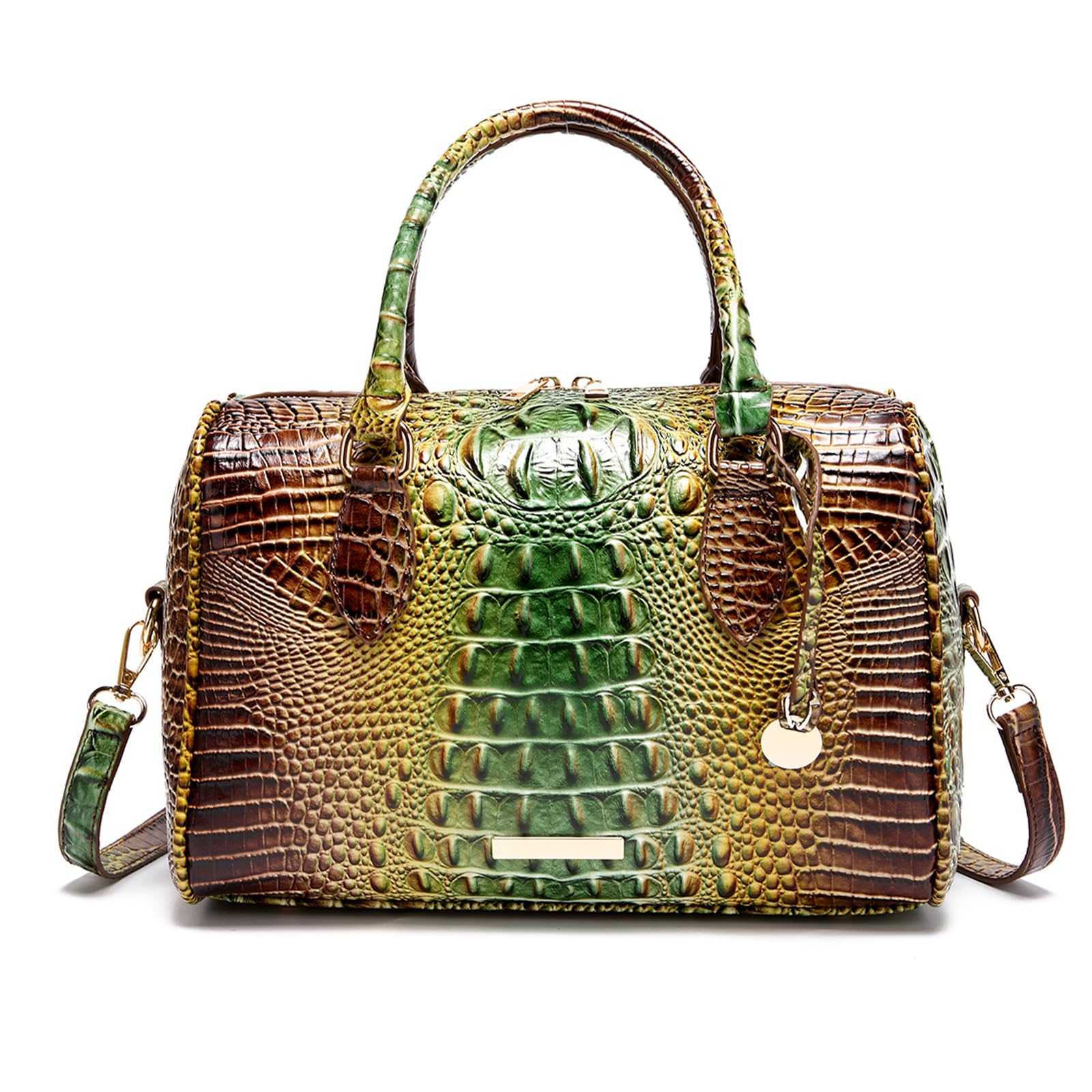 Women's Crocodile-Embossed Tote Bag | Vegan Leather Crossbody Purse | 23 Colors