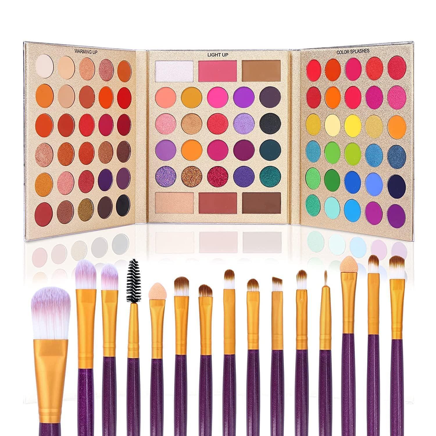 UCANBE 86-Shade Eyeshadow Palette – Ultra Pigmented Matte & Shimmer Makeup Set