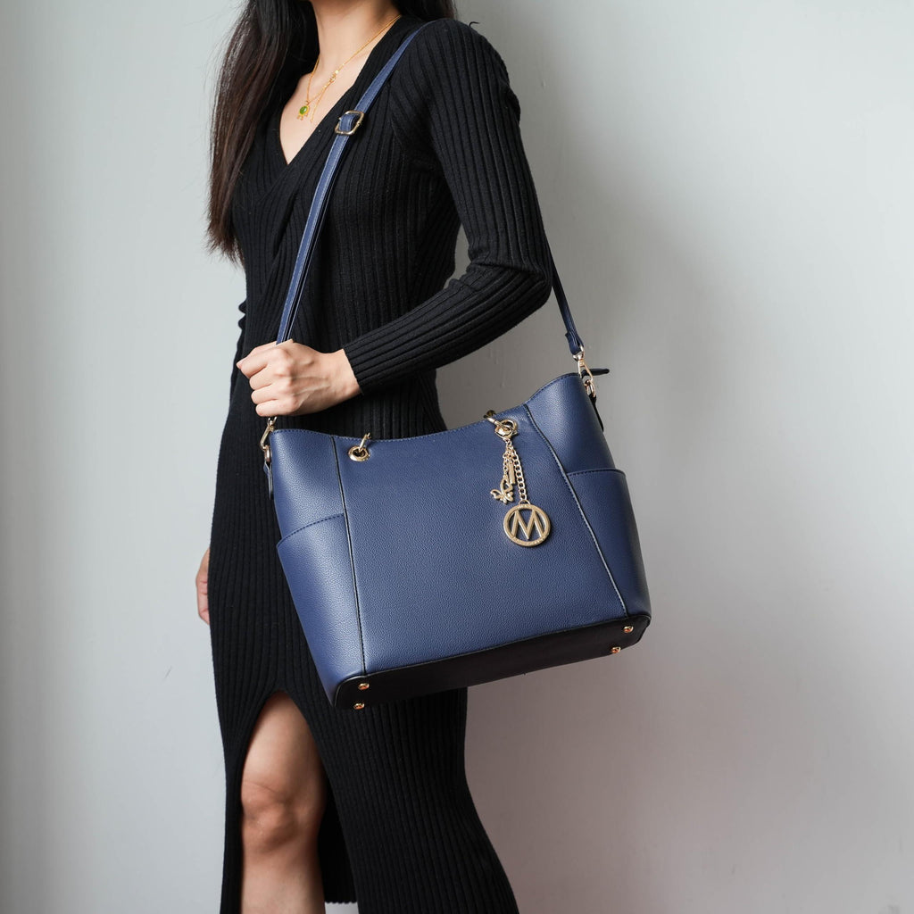 MKF Collection Tote Bag for Women | Vegan Leather Handbag Set with Wallet | Mia K | 87 Colors & Styles