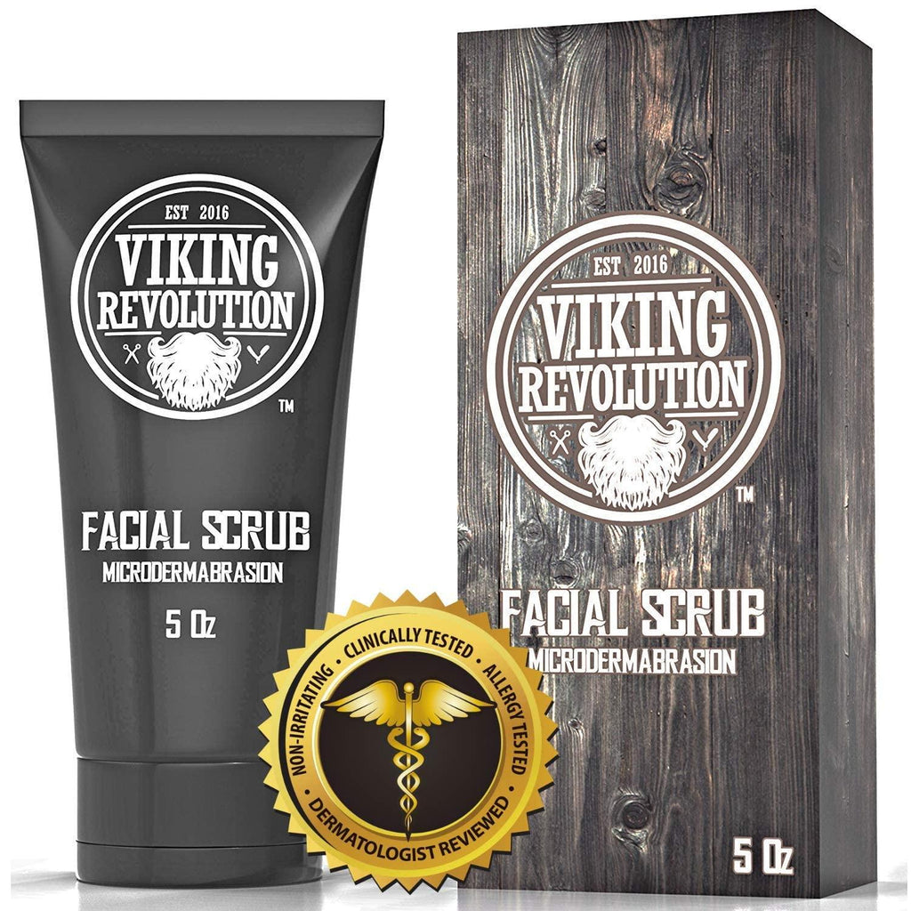Microdermabrasion Face Scrub for Men – Exfoliating Face Wash & Cleanser