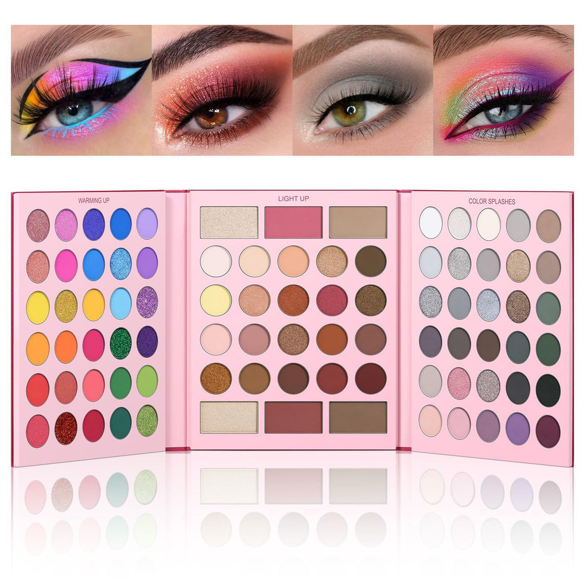 UCANBE 86-Shade Eyeshadow Palette – Ultra Pigmented Matte & Shimmer Makeup Set
