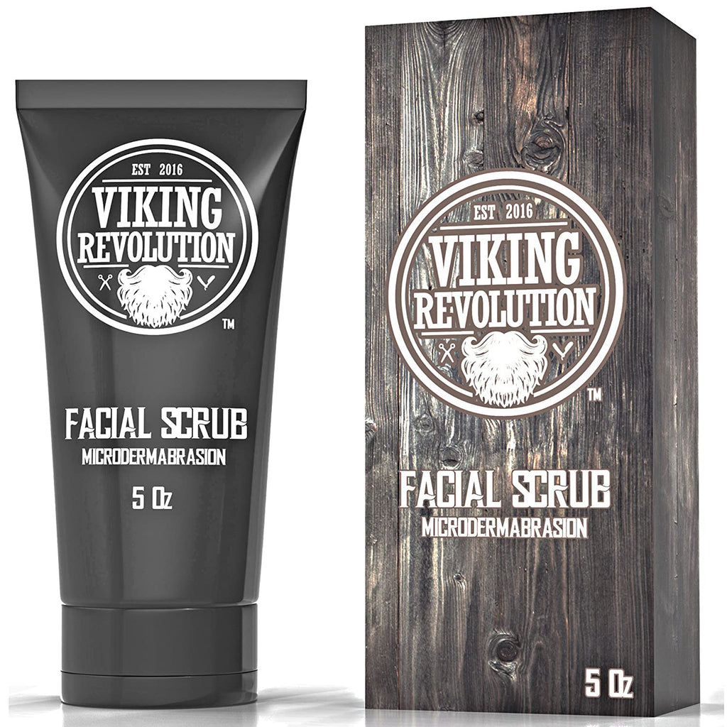 Microdermabrasion Face Scrub for Men – Exfoliating Face Wash & Cleanser