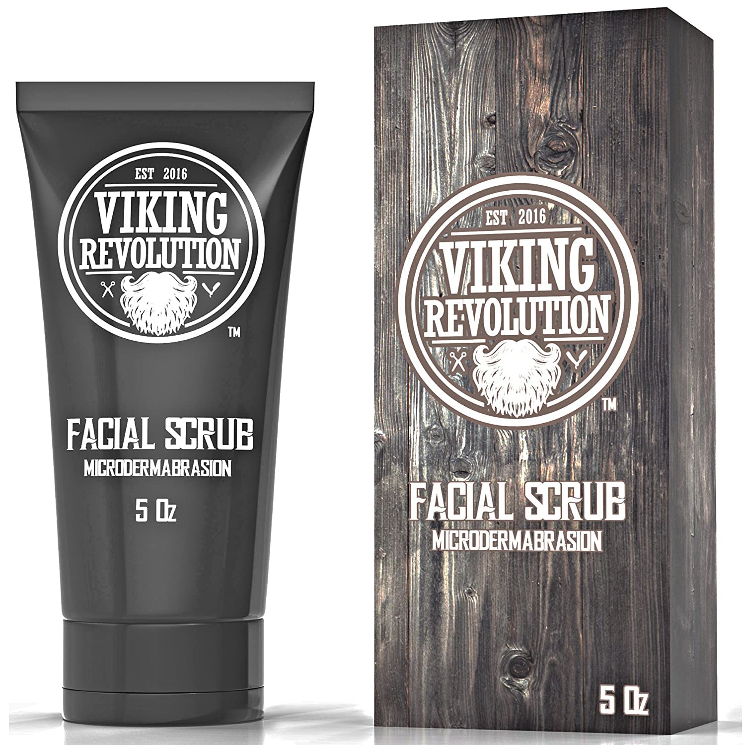 Microdermabrasion Face Scrub for Men – Exfoliating Face Wash & Cleanser
