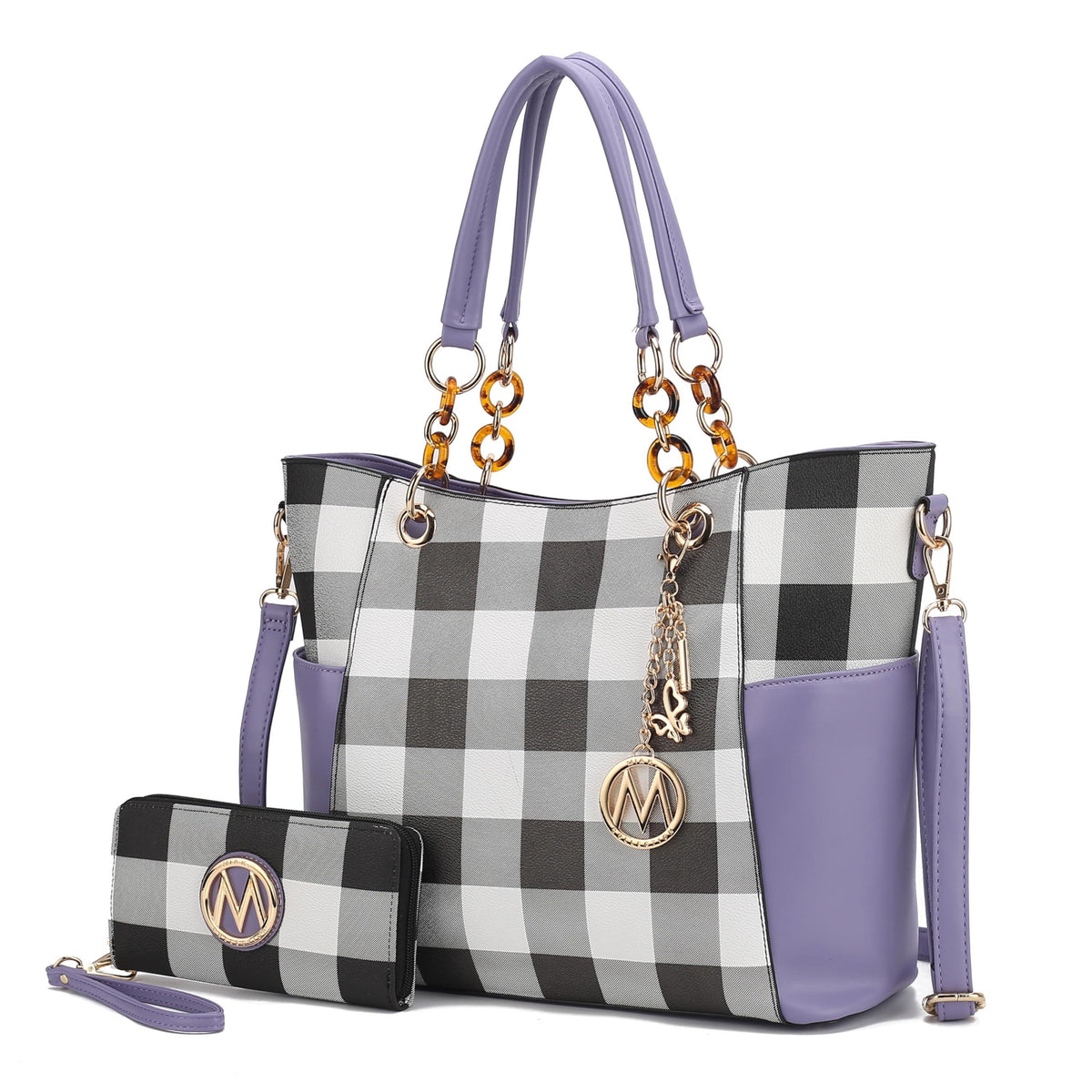 MKF Collection Tote Bag for Women | Vegan Leather Handbag Set with Wallet | Mia K | 87 Colors & Styles