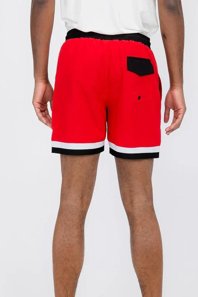 Men’s California Print Swim Shorts – 8.5” Inseam - Dazzling Beauty Solution