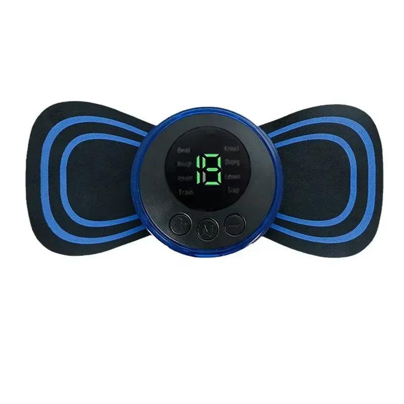 Portable EMS Muscle Massager – 8 Modes, 19 Intensity Levels - Dazzling Beauty Solution