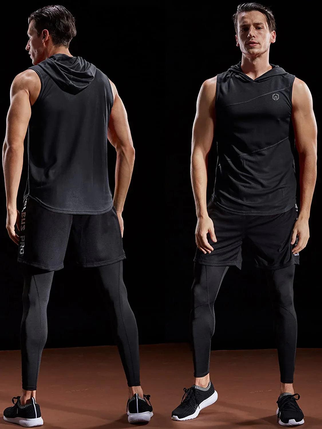 Neleus Men’s Athletic Sportswear - Dazzling Beauty Solution