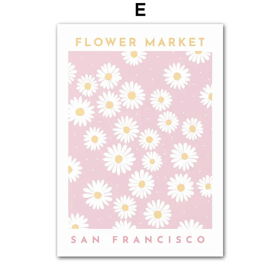 Rainbow Sunflower Wall Art Canvas Painting - Dazzling Beauty Solution