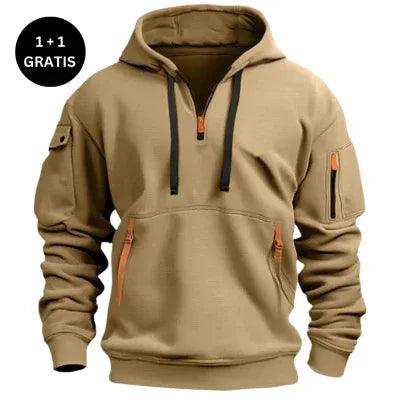 Unisex Dropped Shoulder Hooded Sweatshirt – Plus Size Loose Fit Pullover - Dazzling Beauty Solution