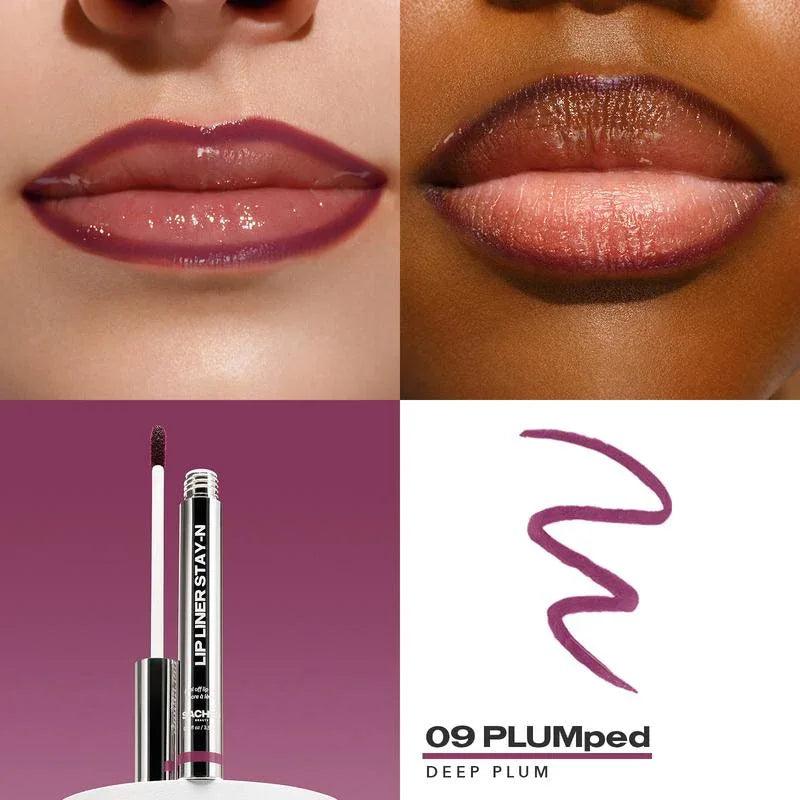 LIP LINER STAY-N - Peel-Off Lip Liner Stain - All Day & Night Lipliner - Dazzling Beauty Solution