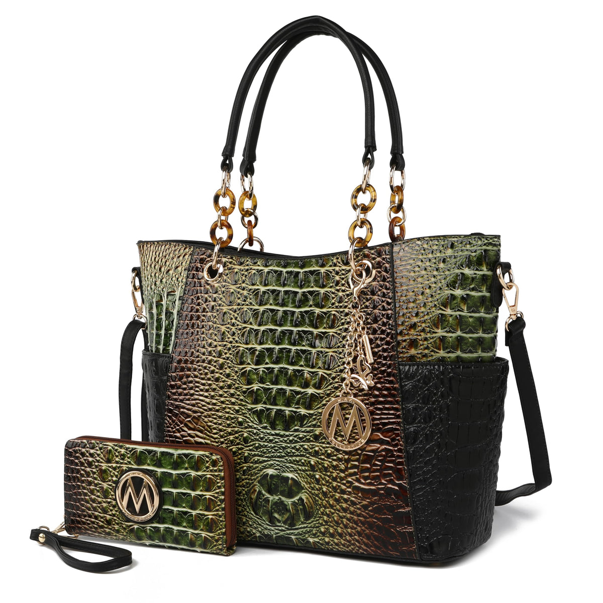 MKF Collection Tote Bag for Women | Vegan Leather Handbag Set with Wallet | Mia K | 87 Colors & Styles