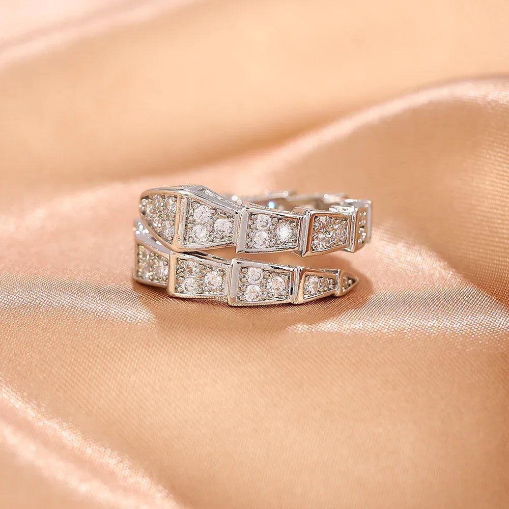 Niche Opening Adjustable Non-fading Cross Ring - Dazzling Beauty Solution