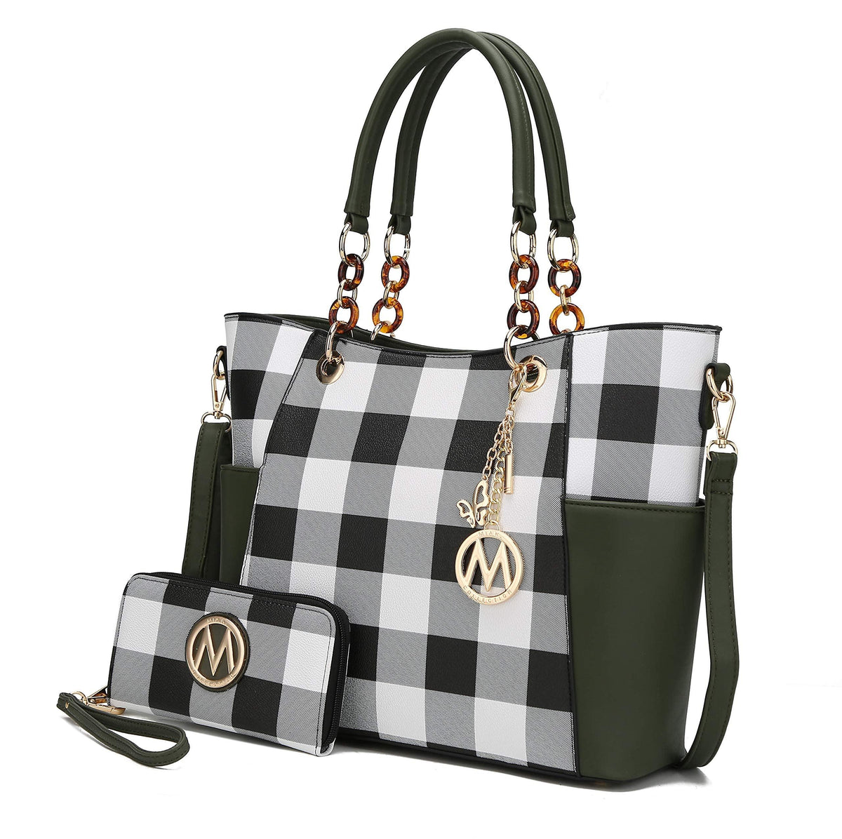 MKF Collection Tote Bag for Women | Vegan Leather Handbag Set with Wallet | Mia K | 87 Colors & Styles