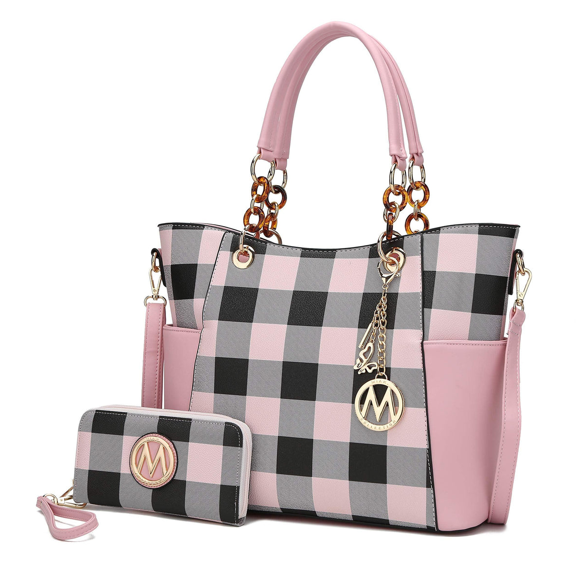 MKF Collection Tote Bag for Women | Vegan Leather Handbag Set with Wallet | Mia K | 87 Colors & Styles