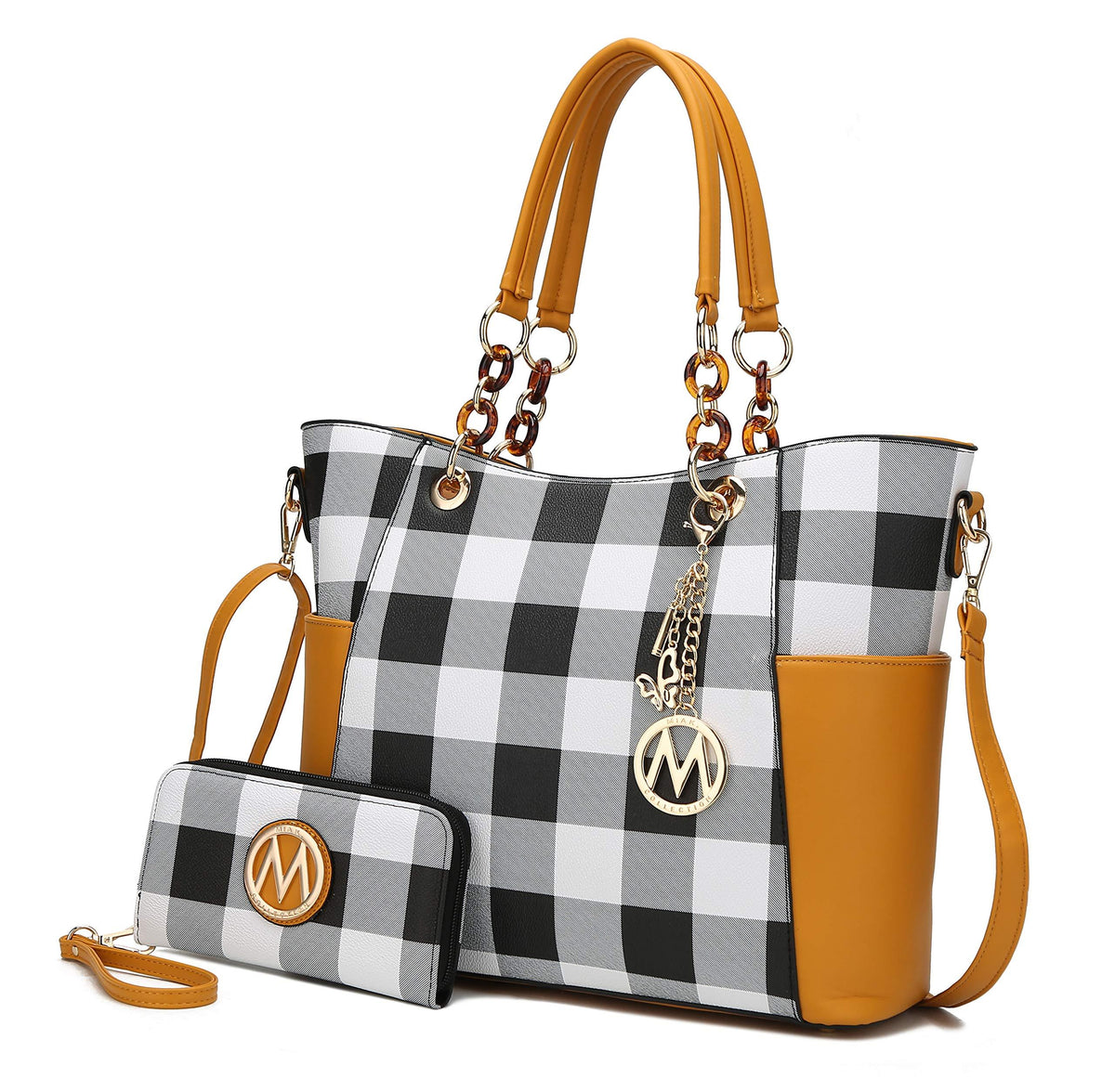 MKF Collection Tote Bag for Women | Vegan Leather Handbag Set with Wallet | Mia K | 87 Colors & Styles
